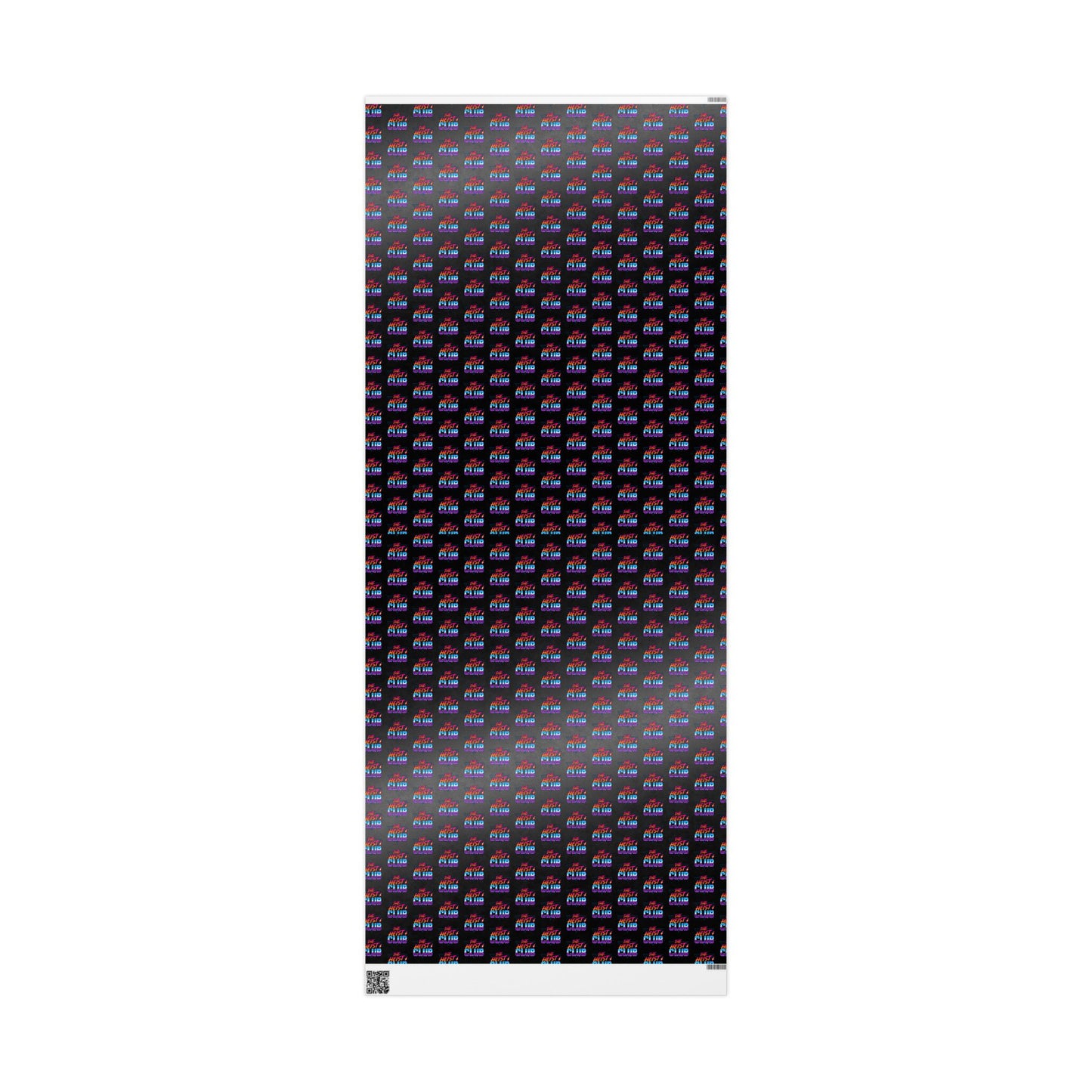 Wrapping Paper, The Heist Club Gift Wrap, Christmas Holiday Present Decoration, Birthday Party Supplies, Elegant Black and Gold Design