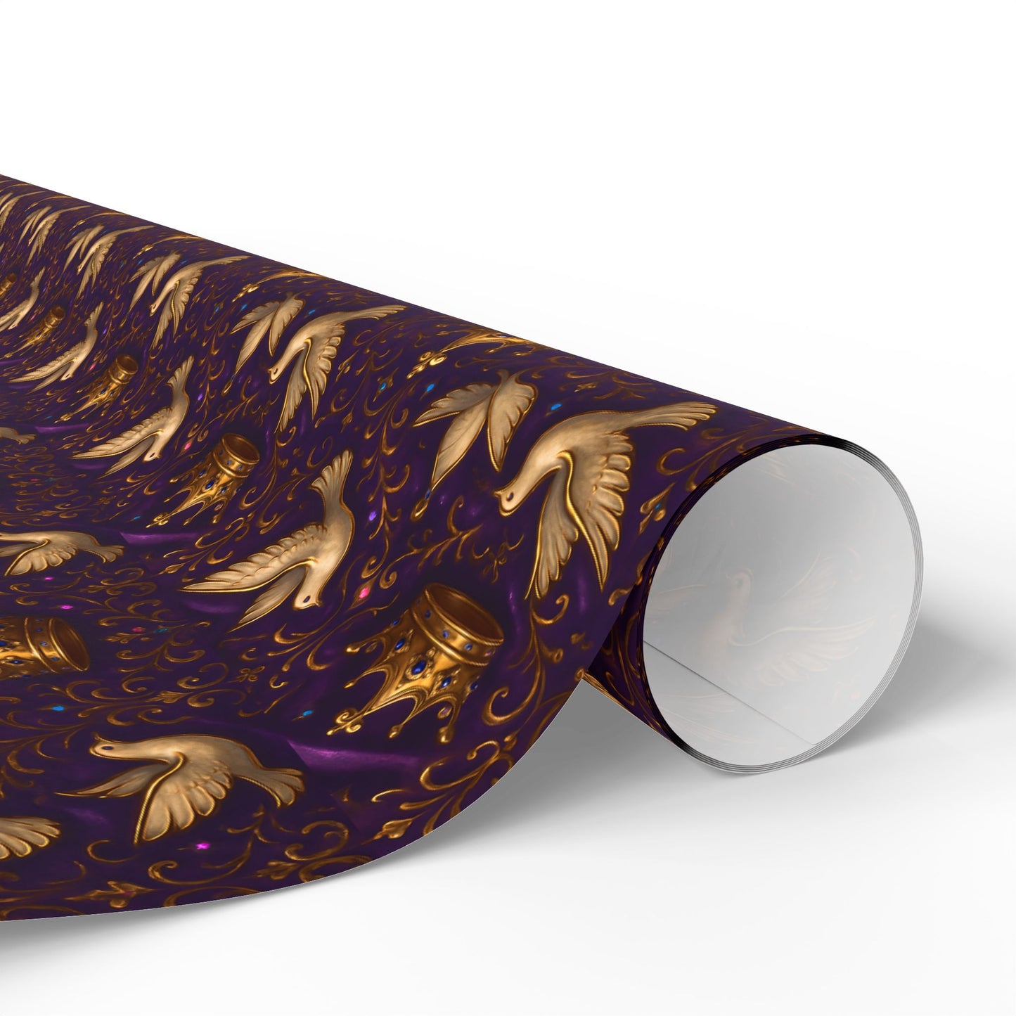 Wrapping Papers, Prince Paisley Dove Guitar Pattern, Gift Wrap Roll for Holidays, Birthdays, Special Occasions, Musician Gift Wrap, Unique