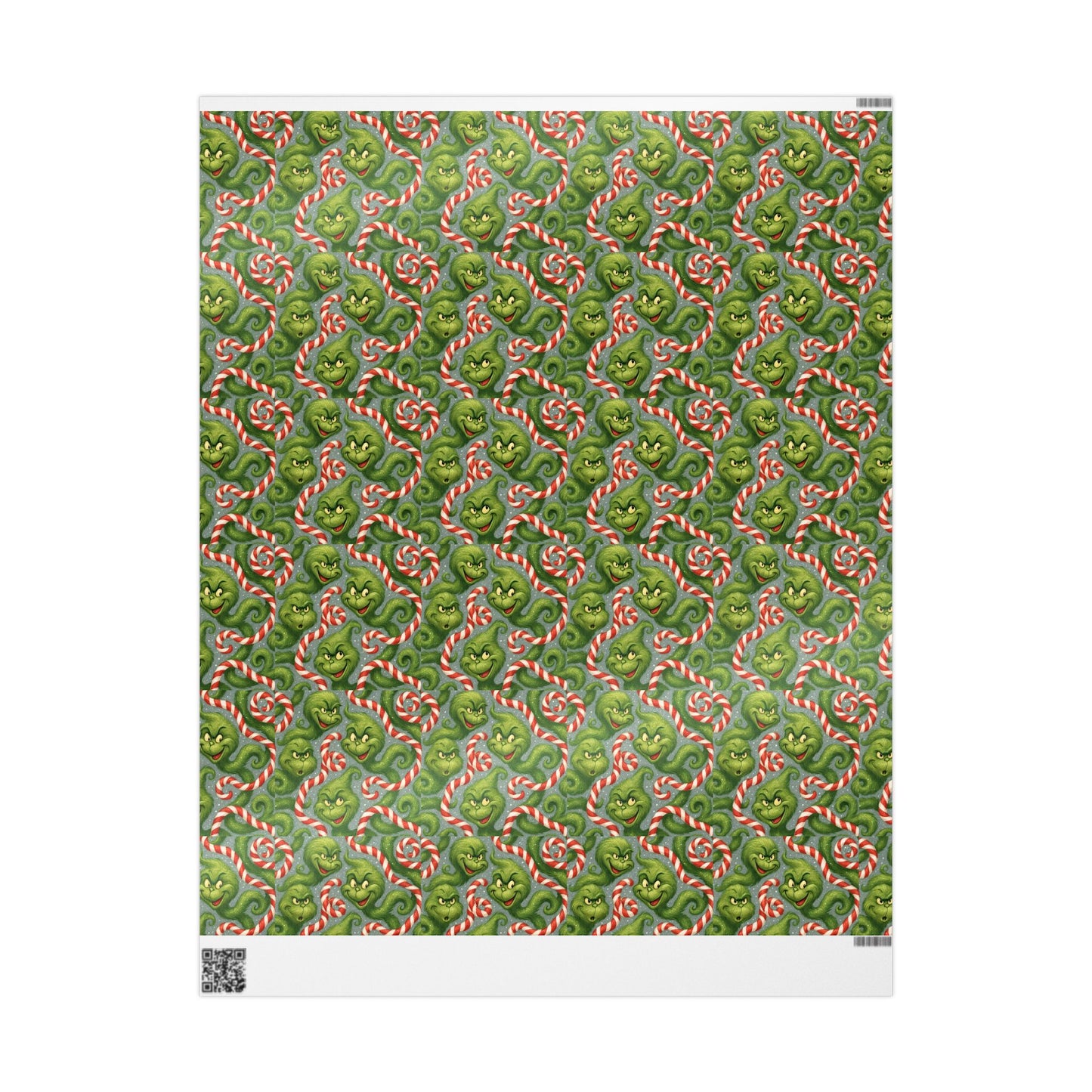 Grinch Inspired Wrapping Paper | Holiday Christmas Wrapping Sheets