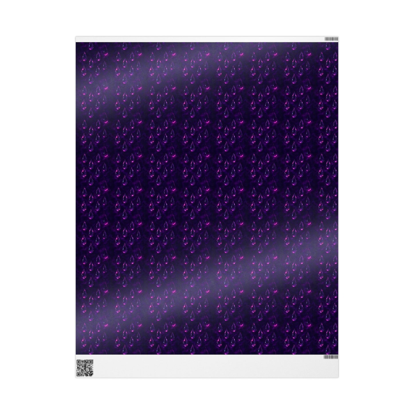 Wrapping Papers, Purple Rain, Gift Wrap Roll for Holidays, Birthdays, Special Occasions, Musician Gift Wrap, Unique