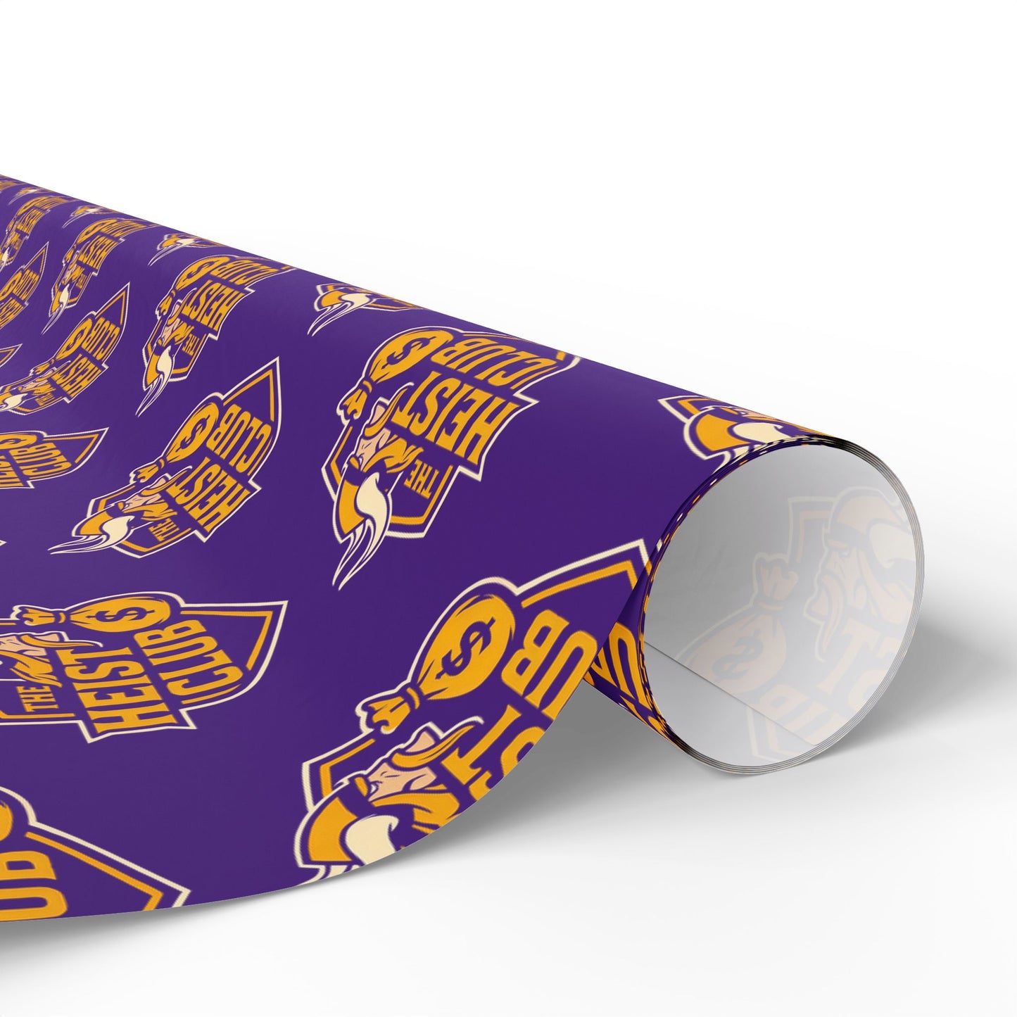 Wrapping Paper, The Heist Club MN Viking wrapping paper, Gift Wrap, Present Wrap, Party Supplies, Holiday Gift Wrap, Wrapping Supplies