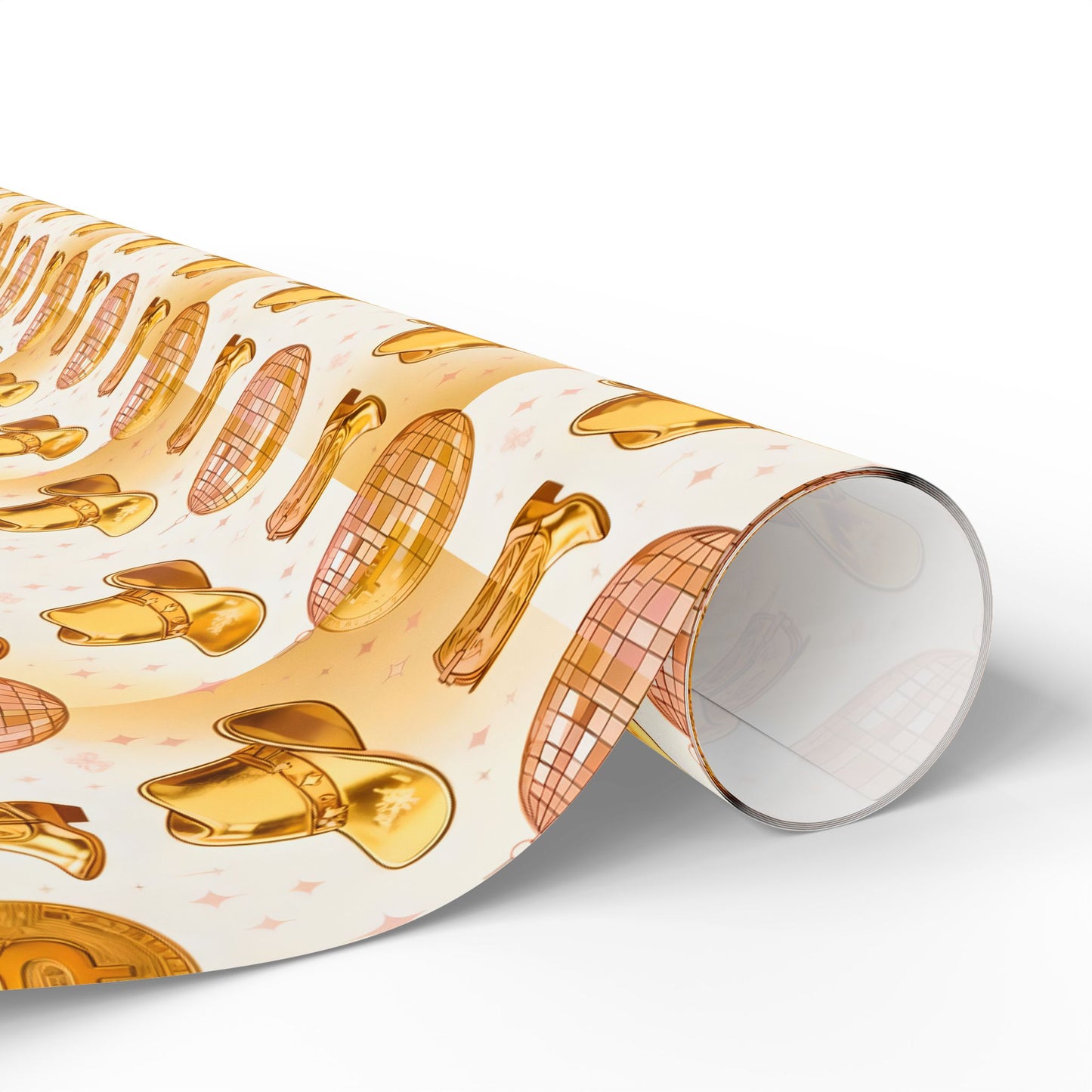 Bitcoin Cowboy Wrapping Paper, Cryptocurrency Christmas Gift Wrap, Digital Currency Holiday Present Decor, Blockchain Birthday Party