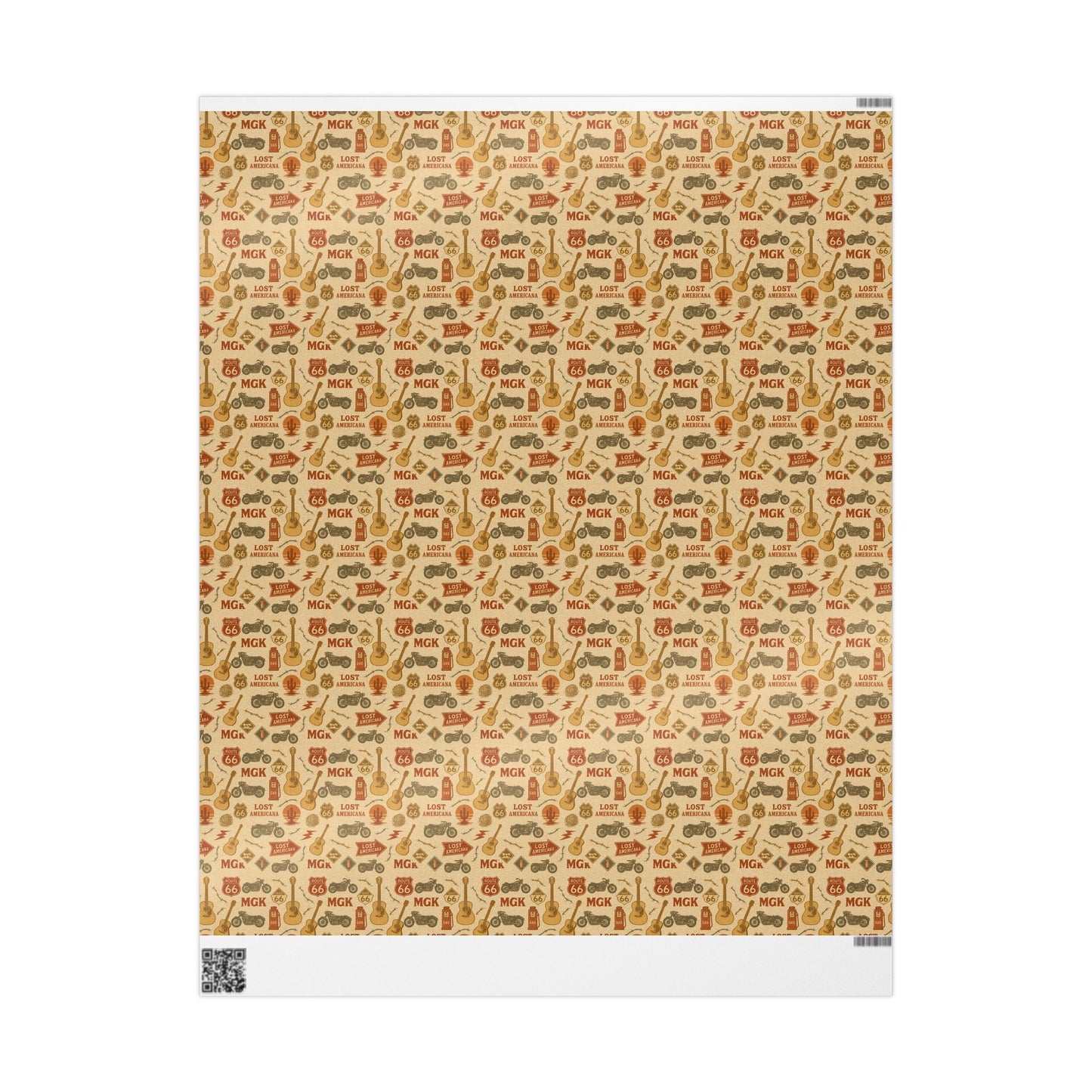 Copy of Wrapping Papers, MGK Lost Americana wrapping paper - Wrap, Music Lover Christmas Birthday Party Decor, Gift Wrap Roll, DIY Crafts,