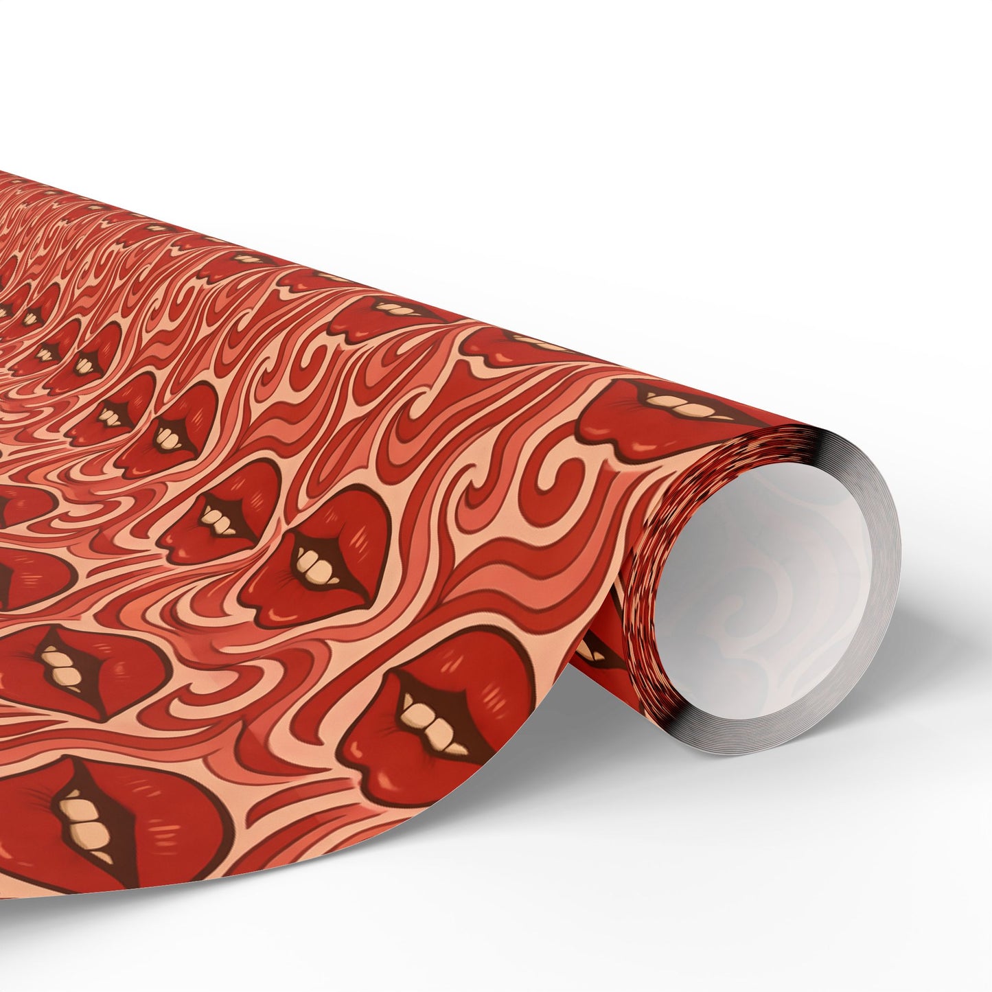 Lips Wrapping Papers | Holiday Candy Pattern
