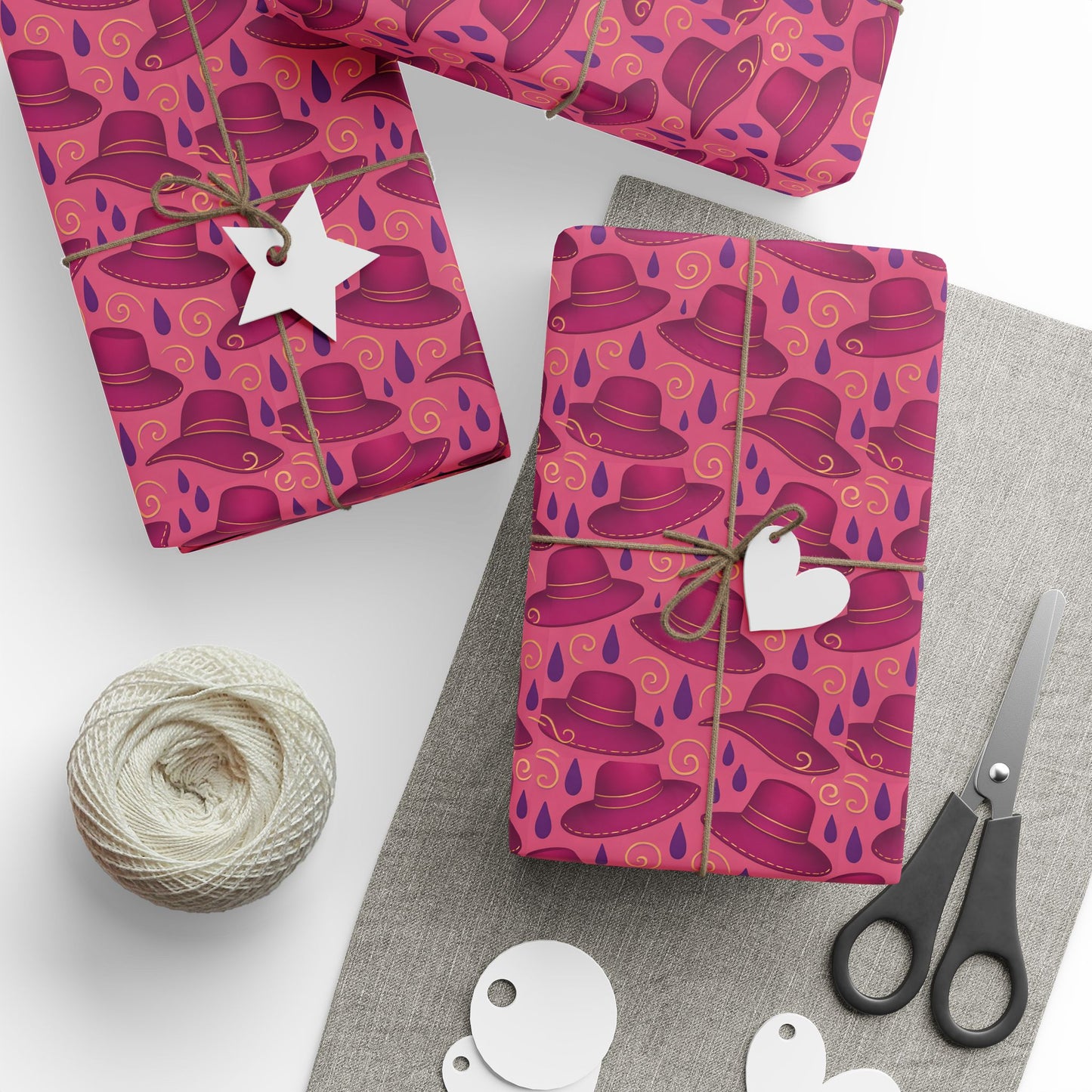 Wrapping Papers, Prince purple hat, Gift Wrap Roll for Holidays, Birthdays, Special Occasions, Musician Gift Wrap, Unique