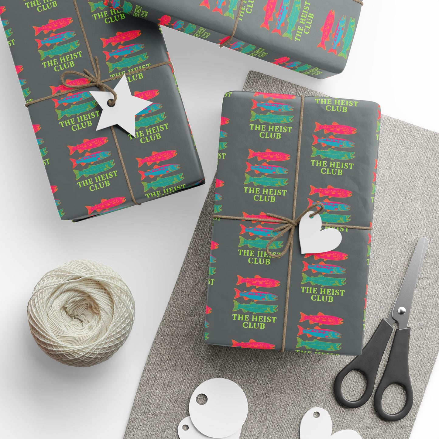 Wrapping Paper, Fishing Gift Wrap, Angler Present, Fisherman Birthday Decoration, Outdoor Adventure Paper, Fishing Theme Party Supplies