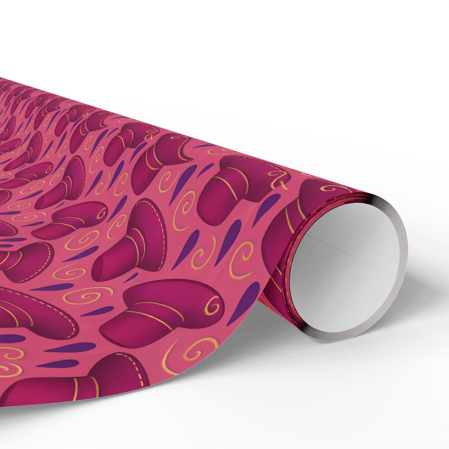 Wrapping Papers, Prince purple hat, Gift Wrap Roll for Holidays, Birthdays, Special Occasions, Musician Gift Wrap, Unique