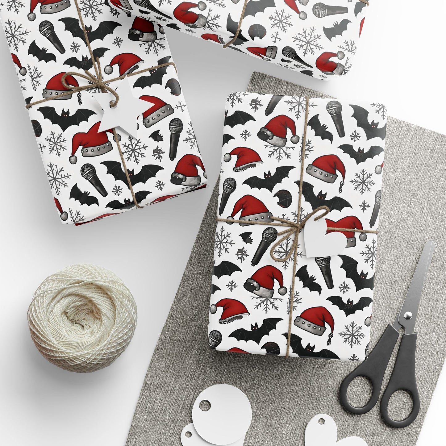 Ozzy Wrapping Papers, Gift Wrap Sheets for Music Lovers, Unique Holiday Gift Packaging, Music Themed
