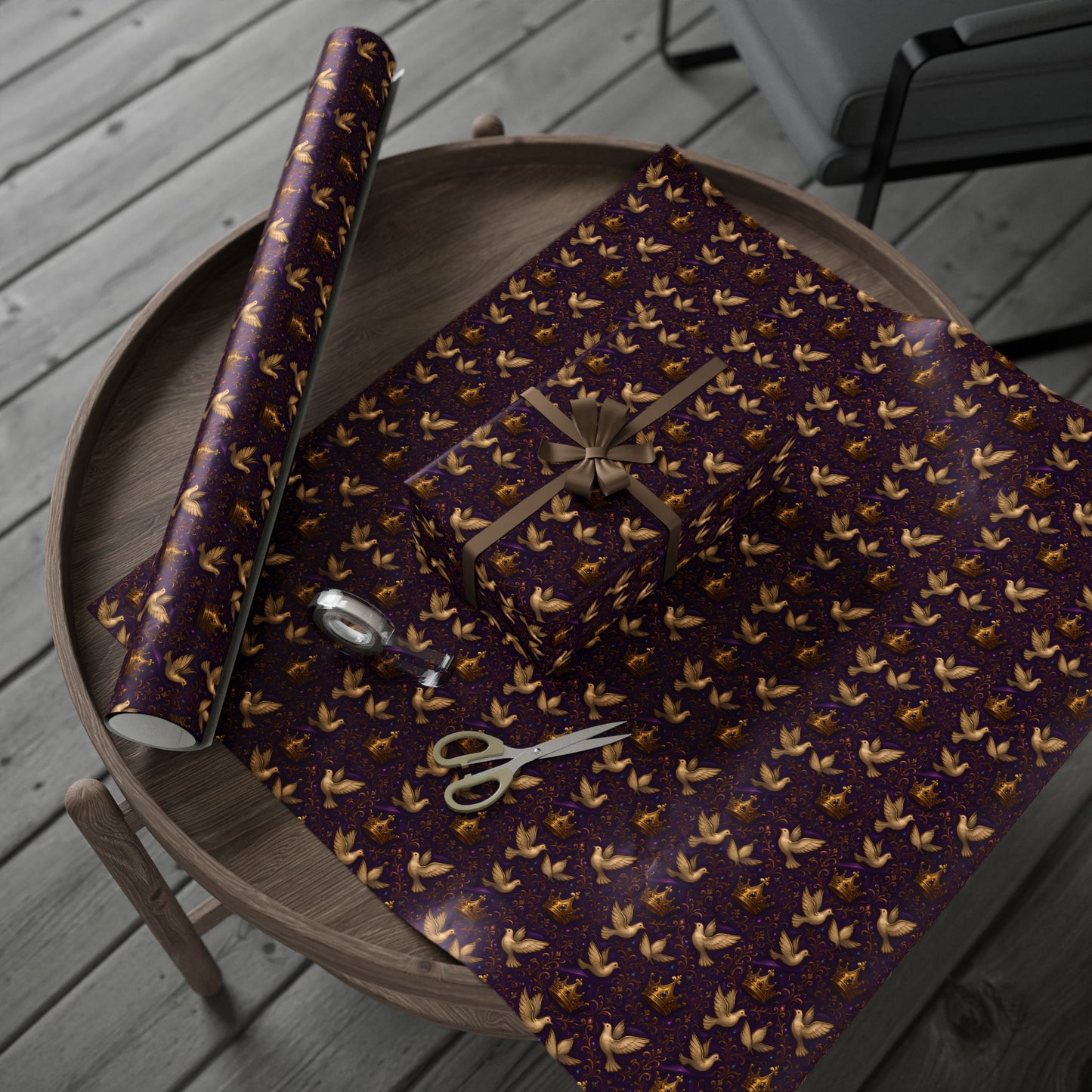 Wrapping Papers, Prince Paisley Dove Guitar Pattern, Gift Wrap Roll for Holidays, Birthdays, Special Occasions, Musician Gift Wrap, Unique