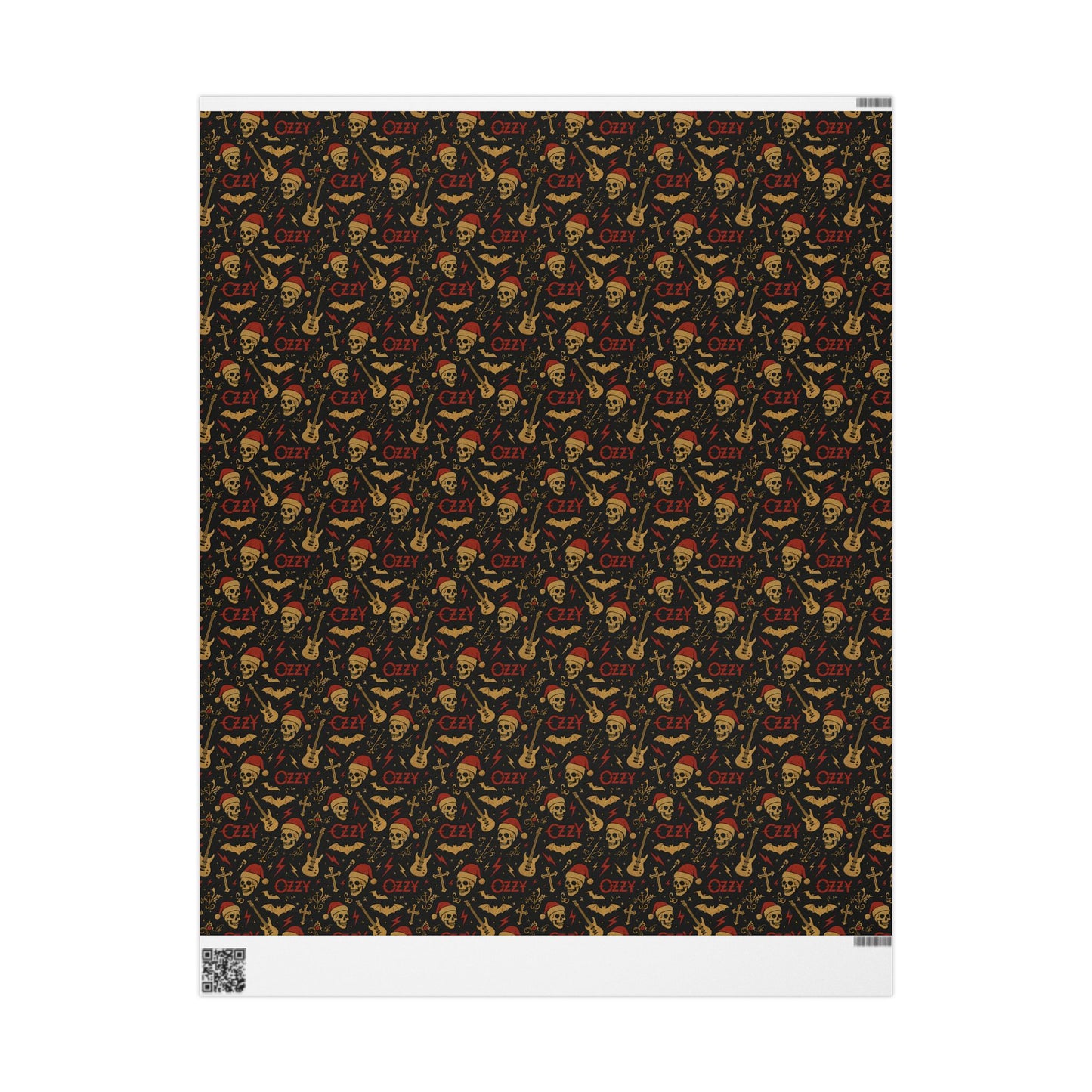 Christmas Wrapping Papers, Gift Wrap Sheets for Music Lovers, Unique Holiday Gift Packaging, Music Themed