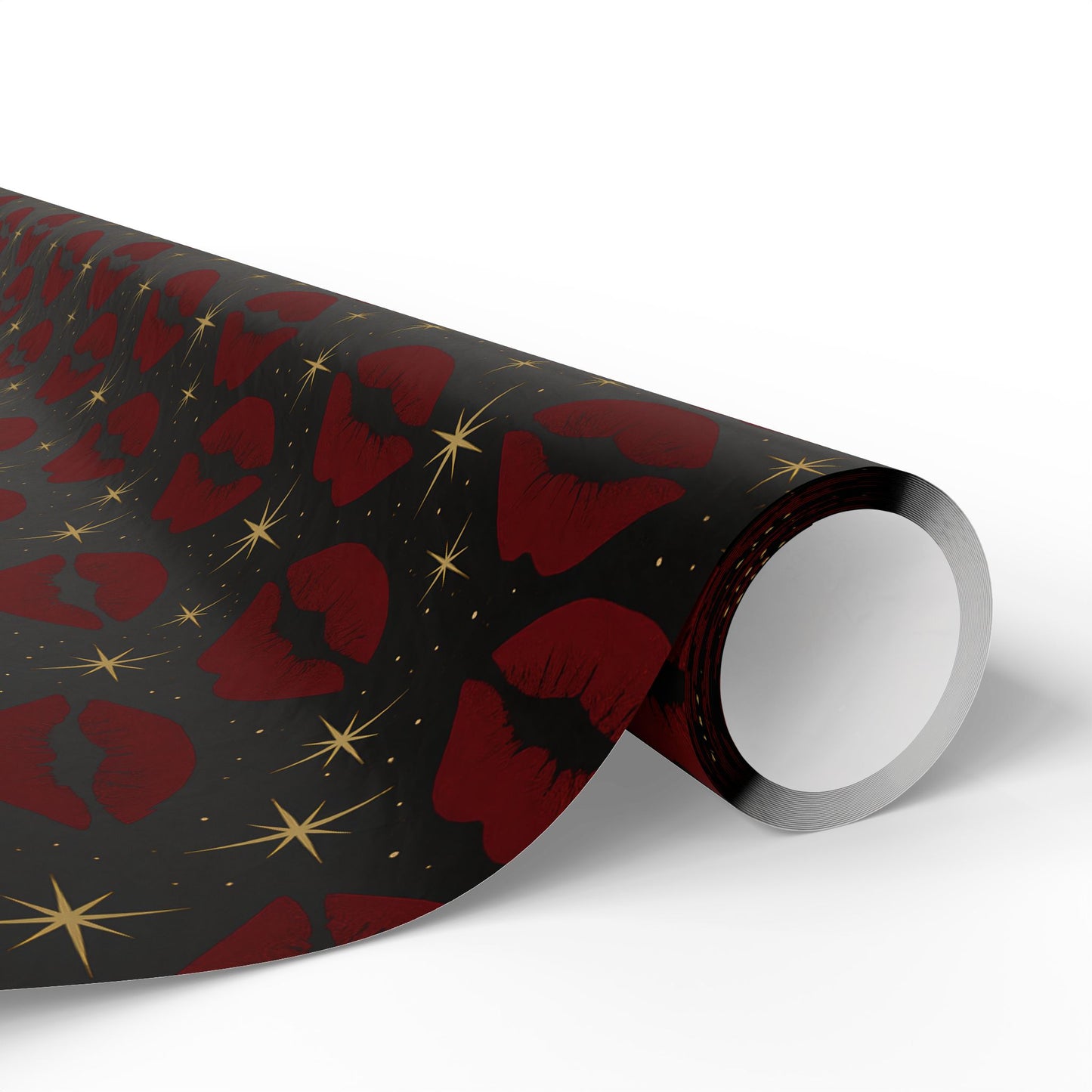 Stones lips  Wrapping Papers | Holiday Candy Pattern