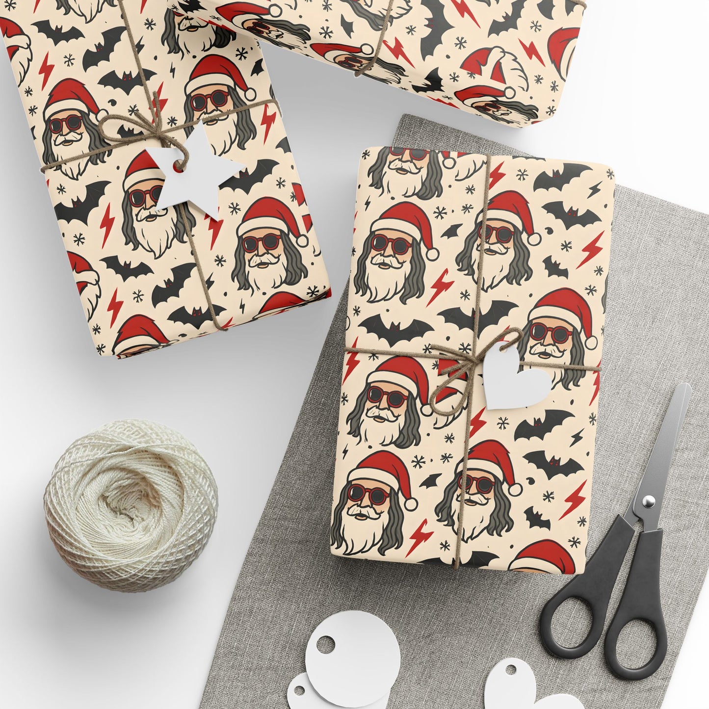 Ozzy Wrapping Papers, Gift Wrap Sheets for Music Lovers, Unique Holiday Gift Packaging, Music Themed