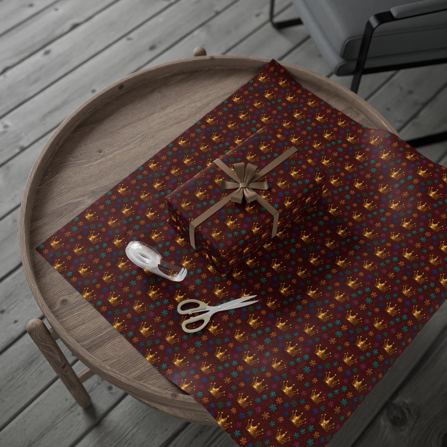 Rockstar Queen wrapping paper
