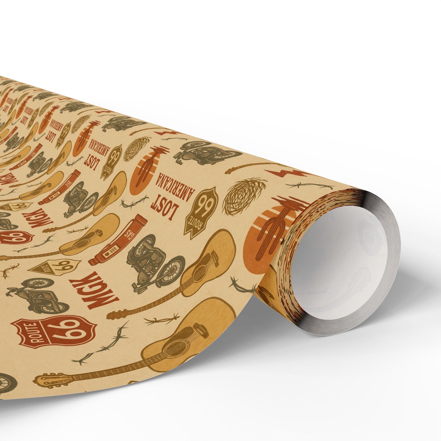 Copy of Wrapping Papers, MGK Lost Americana wrapping paper - Wrap, Music Lover Christmas Birthday Party Decor, Gift Wrap Roll, DIY Crafts,