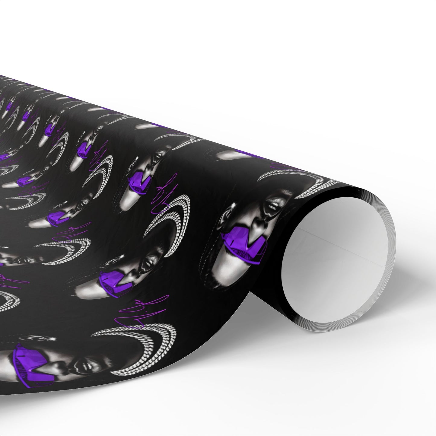 Wrapping Paper, MN VIKINGS Gift Wrap, Christmas Holiday Present Decoration, Birthday Party Supplies, Elegant Black and Gold Design
