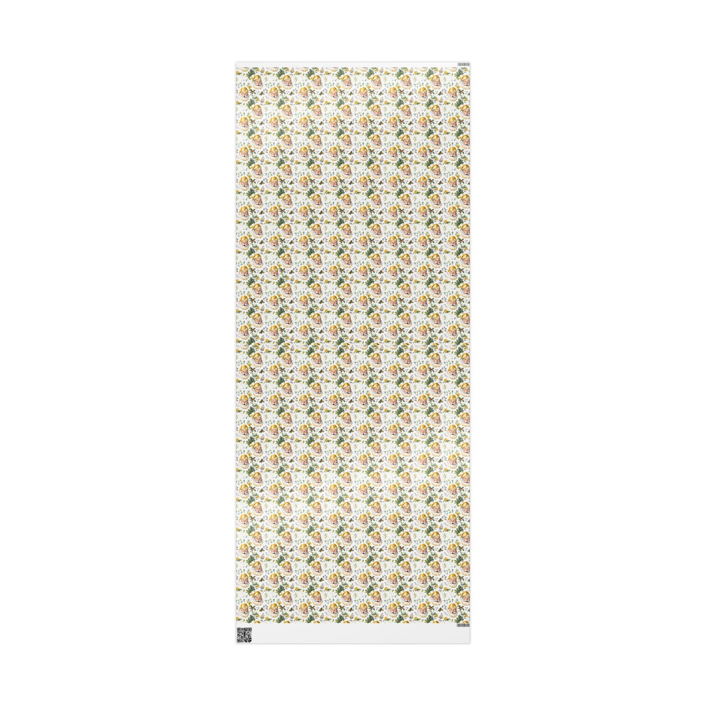 Bitcoin Santa Wrapping Paper, Christmas Gift Wrap, Holiday Present Decoration, Cryptocurrency Xmas Paper Roll, Festive Digital Currency