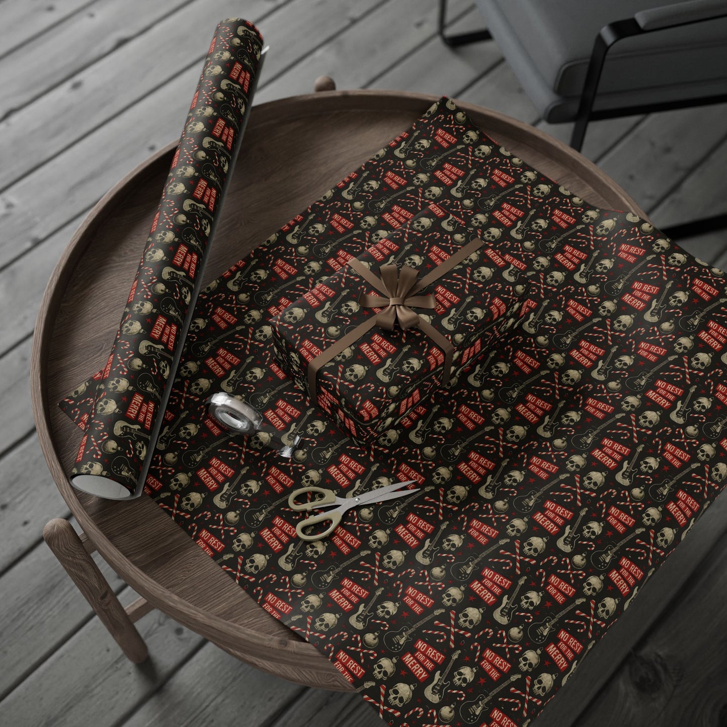 Ozzy Wrapping Papers, Gift Wrap Sheets for Music Lovers, Unique Holiday Gift Packaging, Music Themed
