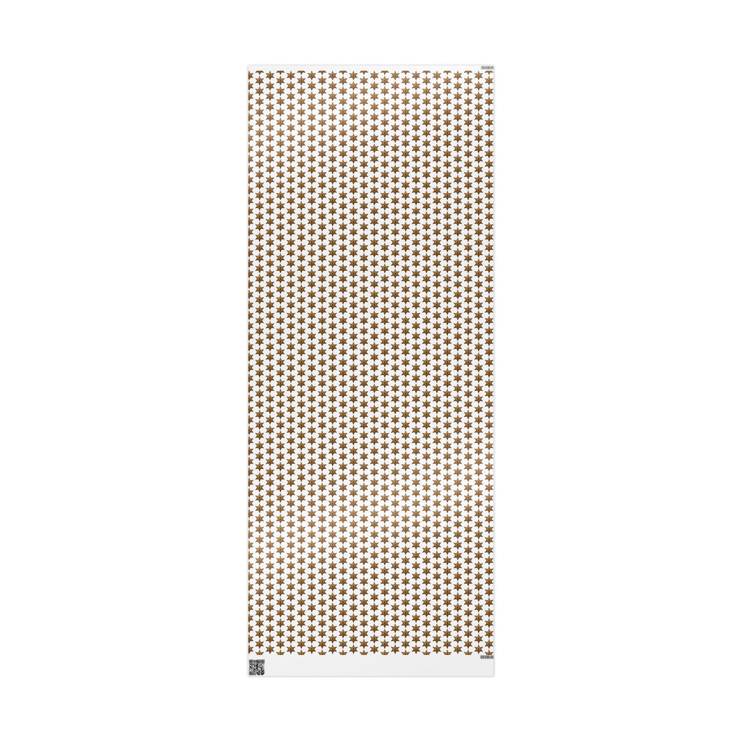 Sheriff Badge Pattern Wrapping Paper | Western Star Kids Party Wrap