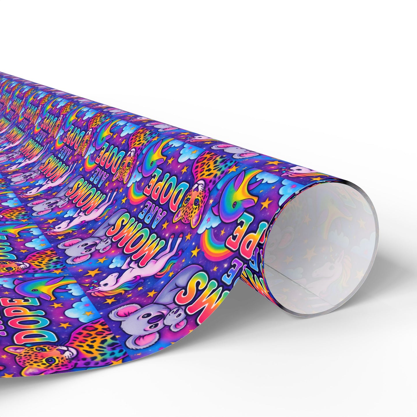 Wrapping Paper, Moms are dope The Heist Club Gift Wrap, Christmas Holiday Present Decoration, Birthday Party