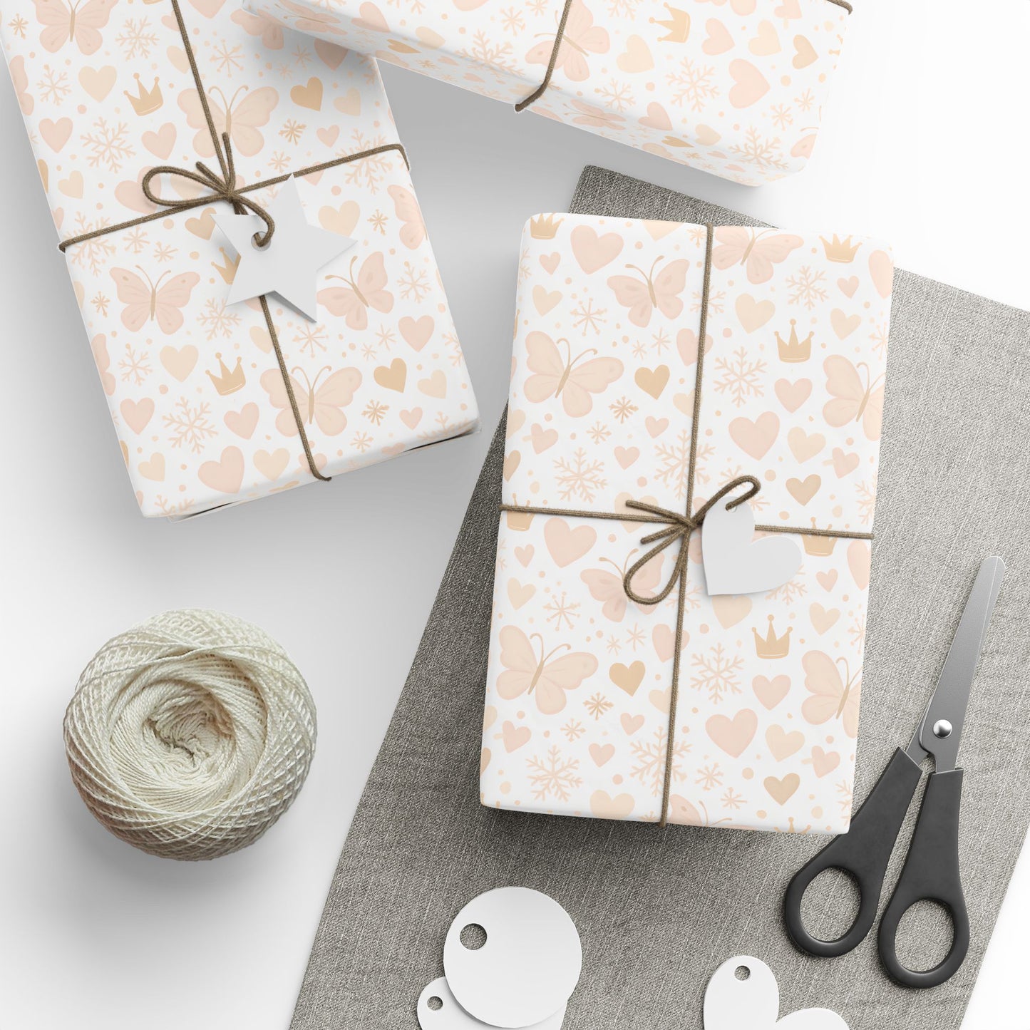 Butterfly Wrapping Papers, Floral Gift Wrap for Swiftie, Pastel Present Packaging, Birthday Decorative Paper, Holiday Craft Supplies