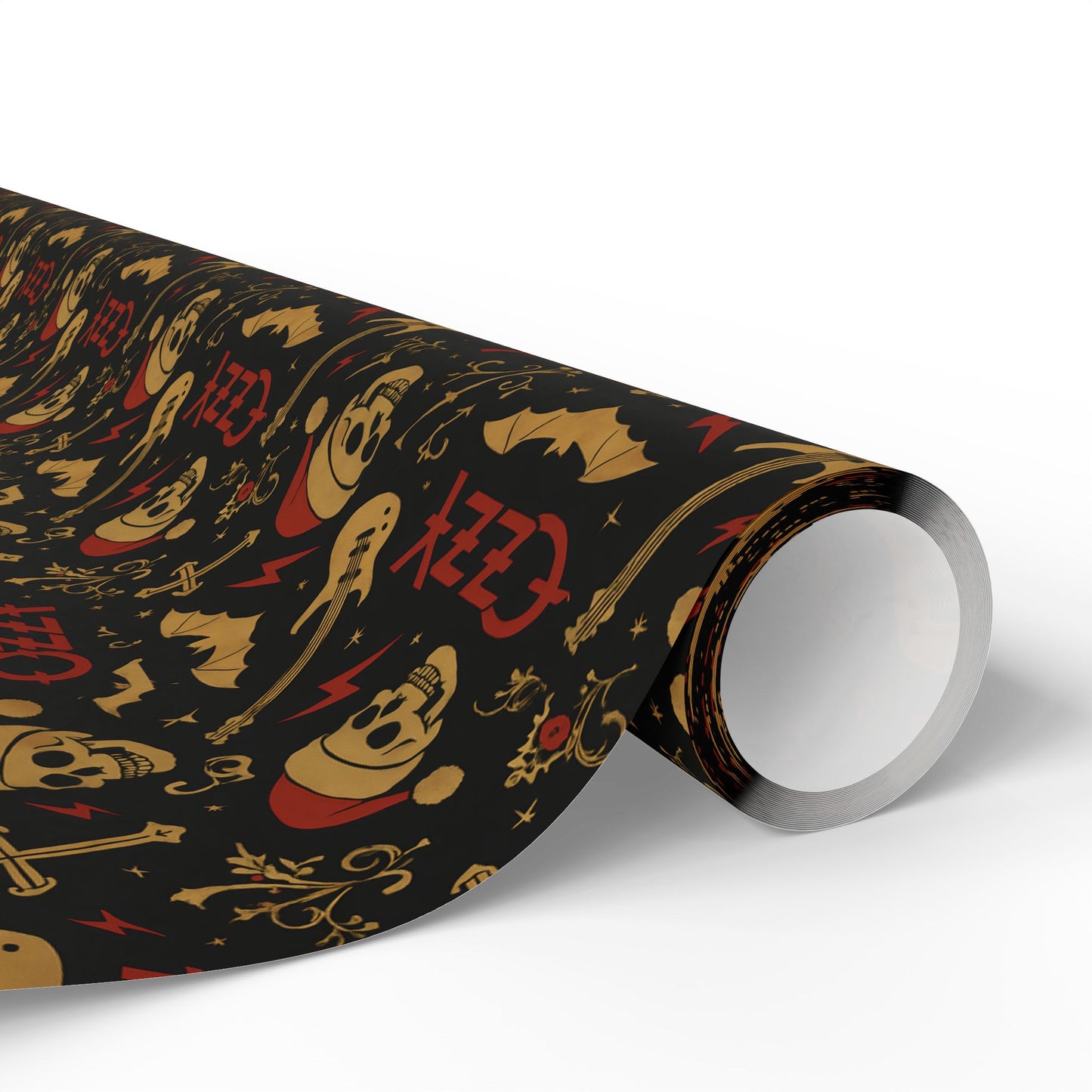 Christmas Wrapping Papers, Gift Wrap Sheets for Music Lovers, Unique Holiday Gift Packaging, Music Themed
