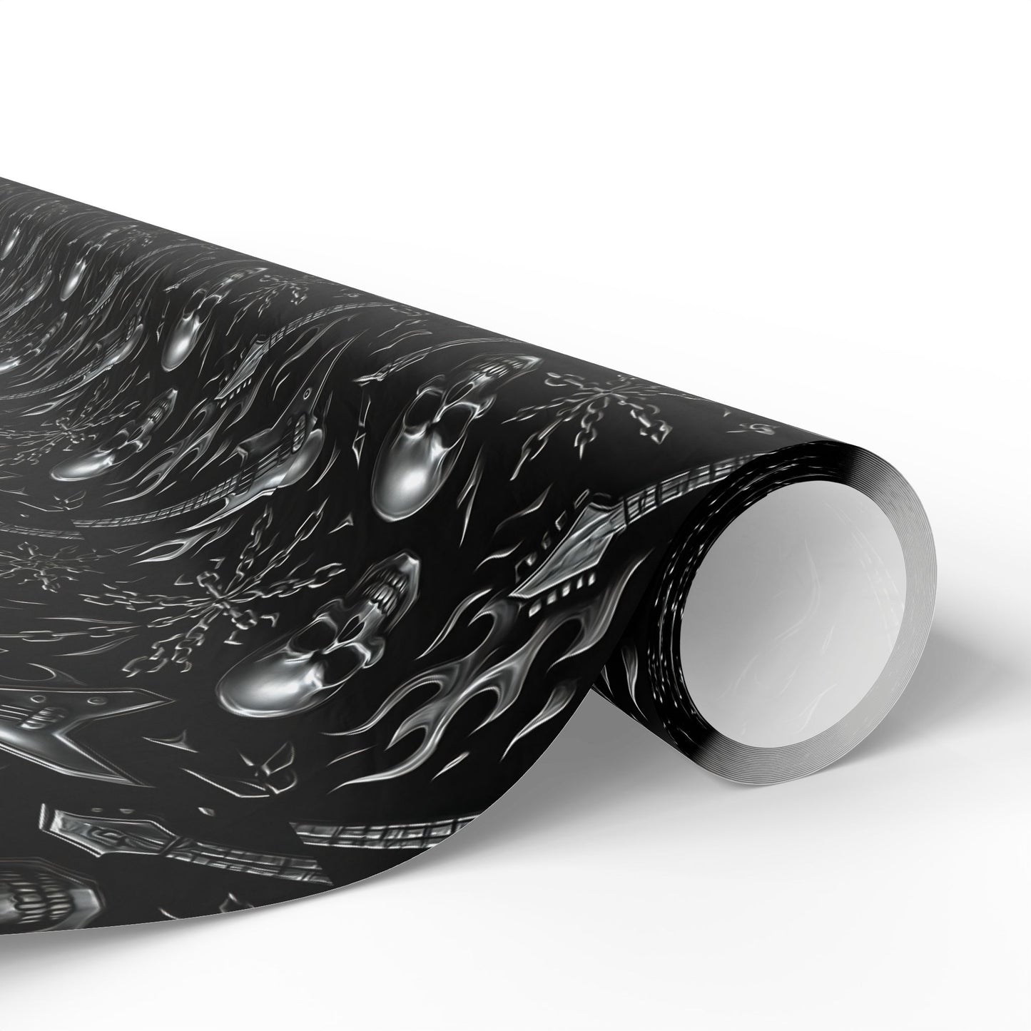 Metallicaa Wrapping Paper, Music Themed Gift Wrap, Rock Band Design, Heavy Metal Christmas Paper, Unique Holiday Packaging,