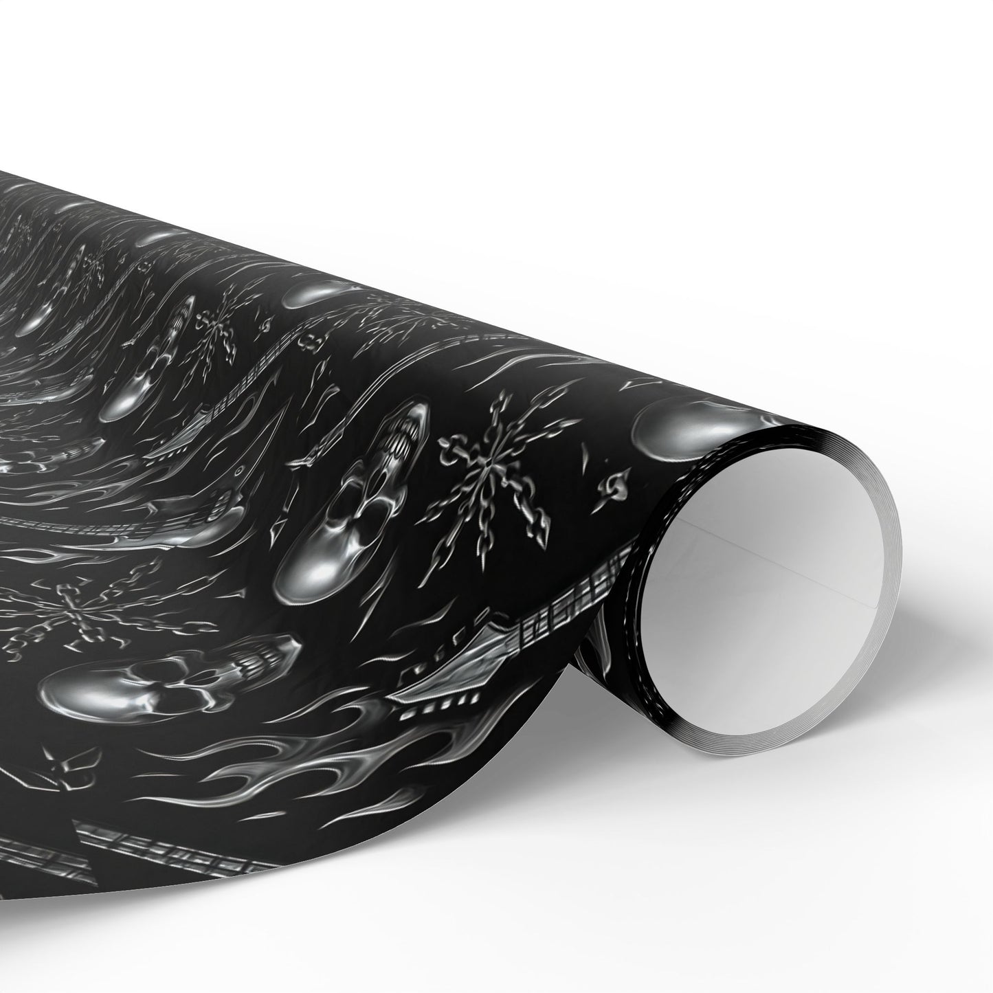 Metallicaa Wrapping Paper, Music Themed Gift Wrap, Rock Band Design, Heavy Metal Christmas Paper, Unique Holiday Packaging,