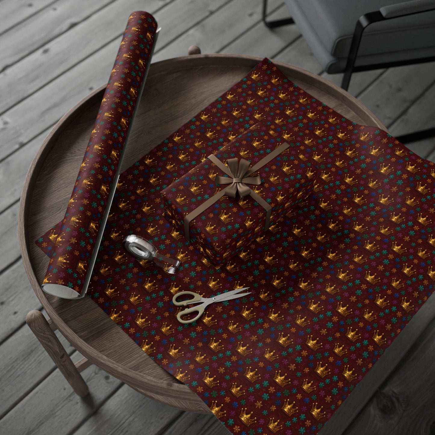 Rockstar Queen wrapping paper