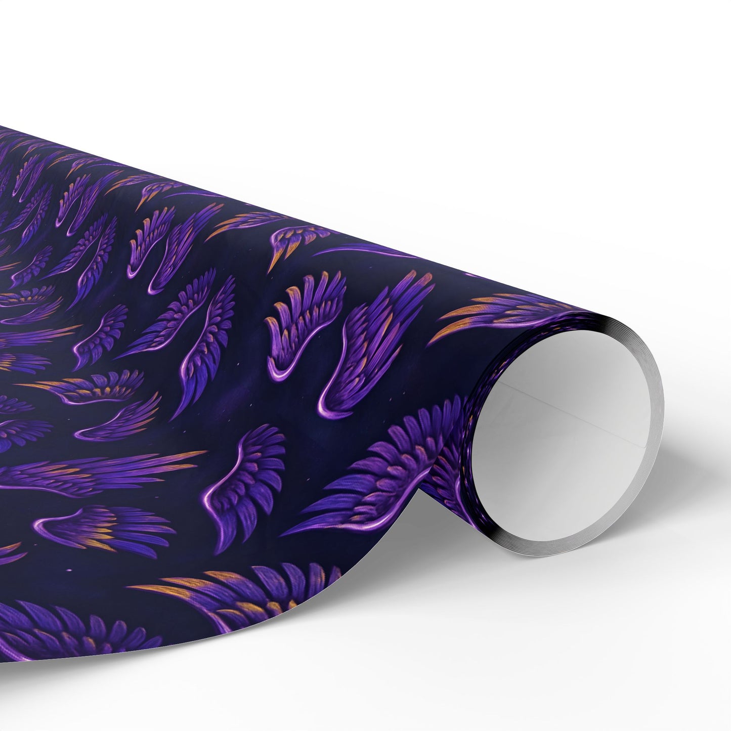 Wrapping Papers, Prince purple wings pattern, Gift Wrap Roll for Holidays, Birthdays, Special Occasions, Musician Gift Wrap, Unique
