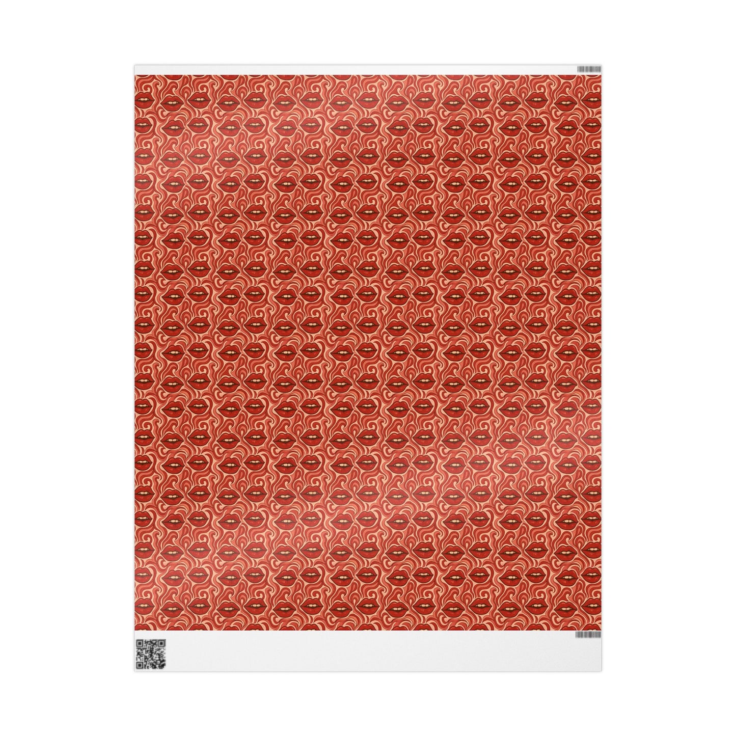 Lips Wrapping Papers | Holiday Candy Pattern