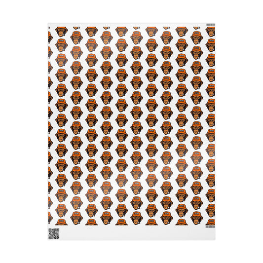 Bitcoin Monkey Wrapping Paper | Novelty Pattern Gift Wrap Roll