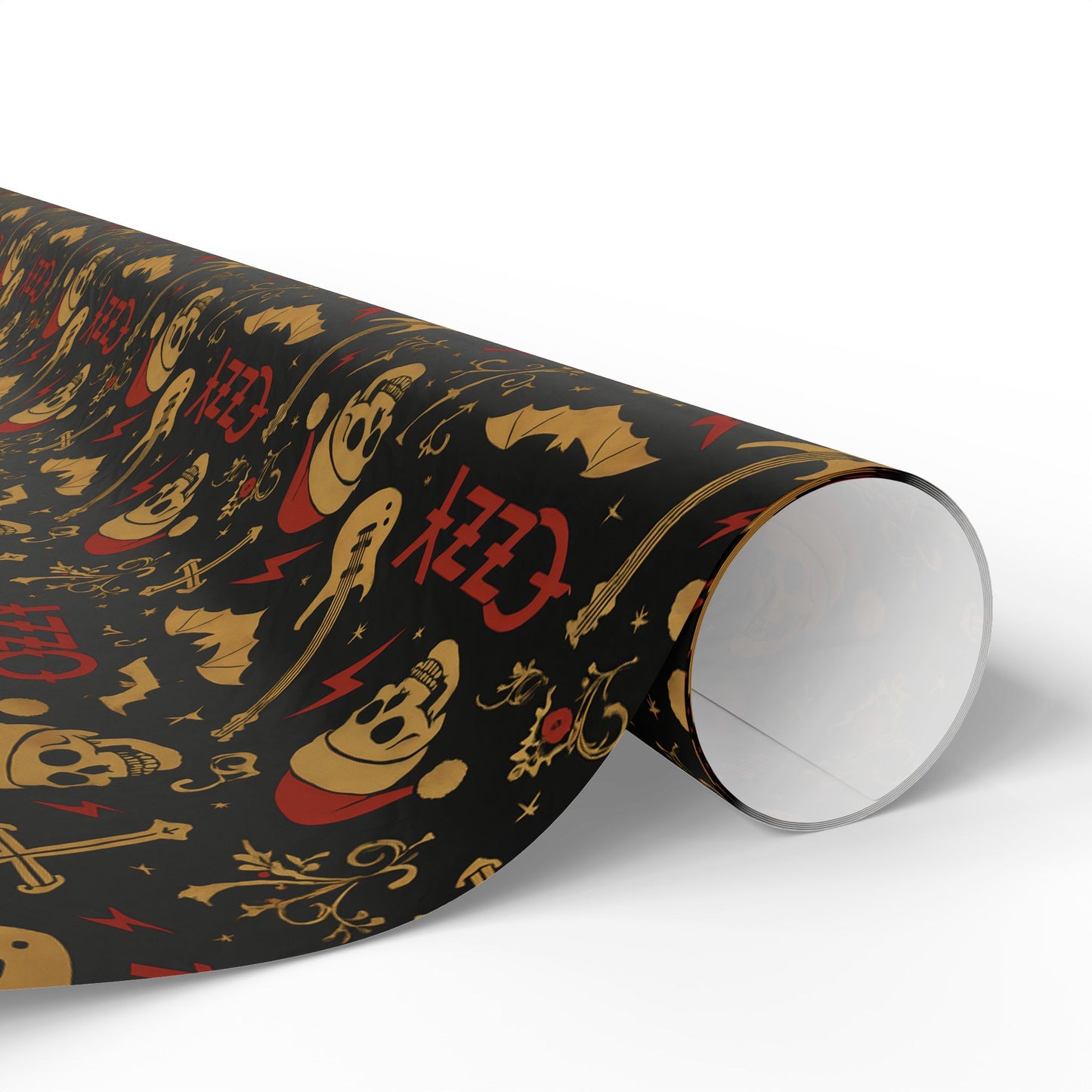 Christmas Wrapping Papers, Gift Wrap Sheets for Music Lovers, Unique Holiday Gift Packaging, Music Themed