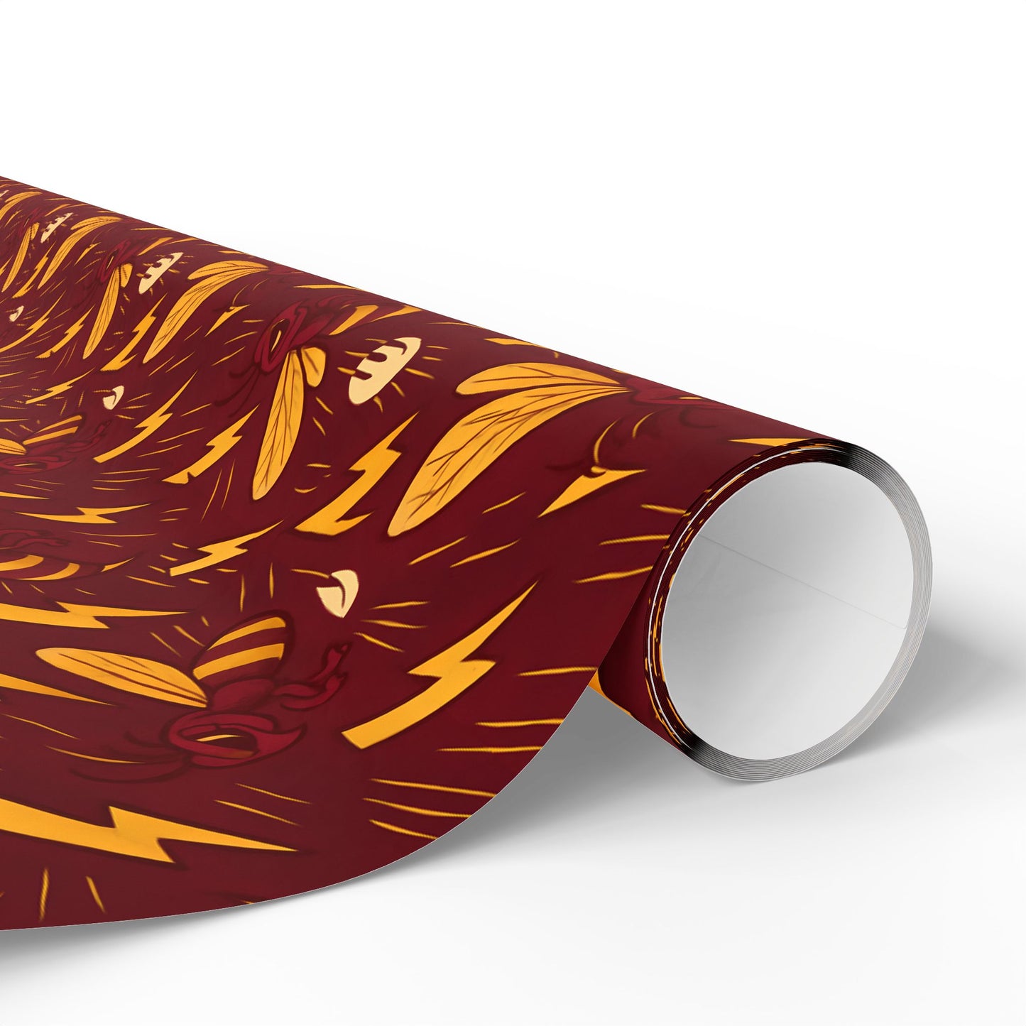 Hornet Wrapping Paper Set for Gift Wrapping, Birthday, Christmas, Holidays, The Heist Club Colorful Pattern