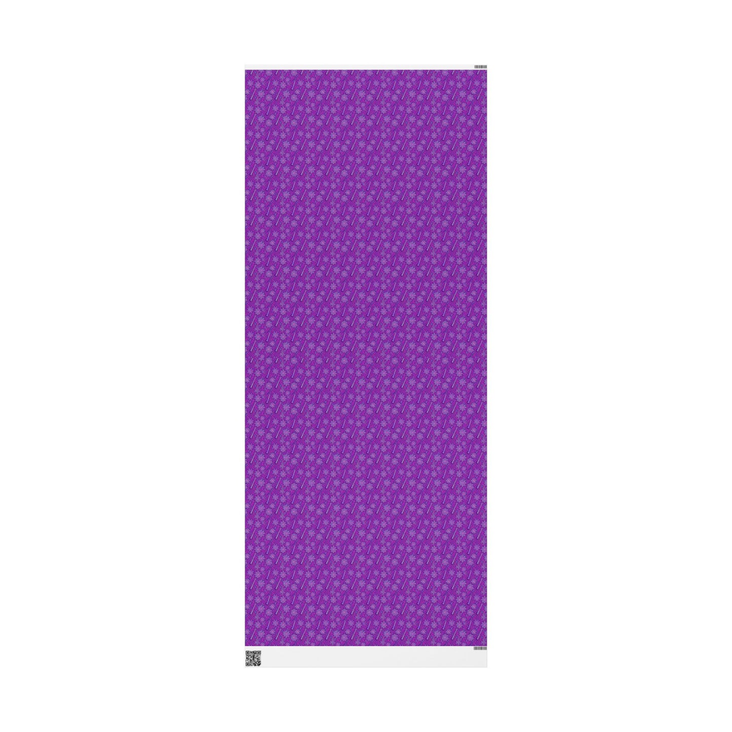 Rockstar neon psychedelic wrapping paper | Holiday Gift Wrap, Dark Teal purple