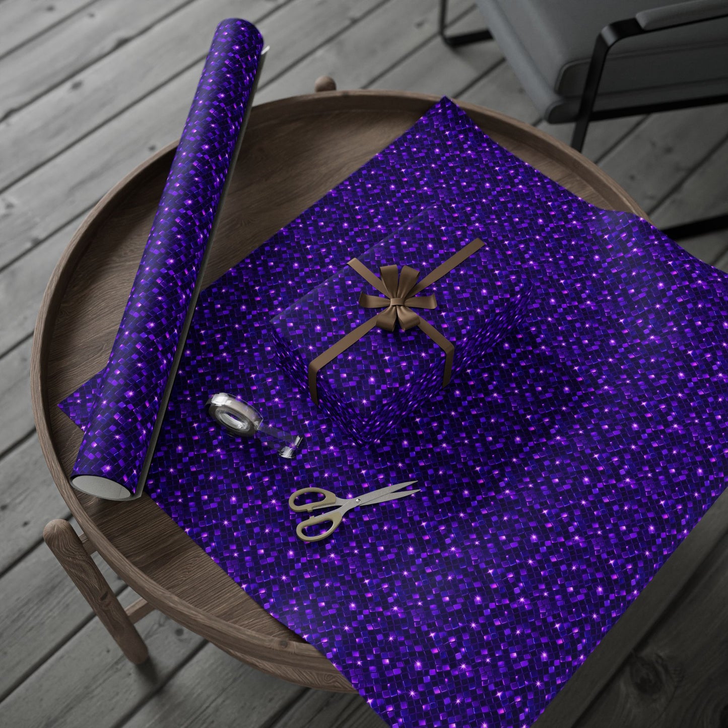 Wrapping Papers, Prince neon purple disco, Gift Wrap Roll for Holidays, Birthdays, Special Occasions, Musician Gift Wrap, Unique
