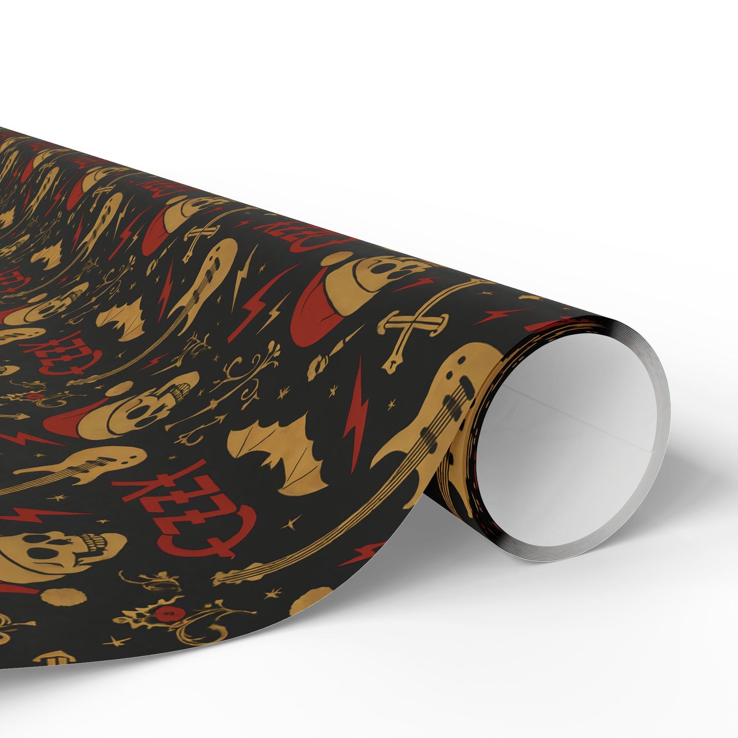 Christmas Wrapping Papers, Gift Wrap Sheets for Music Lovers, Unique Holiday Gift Packaging, Music Themed