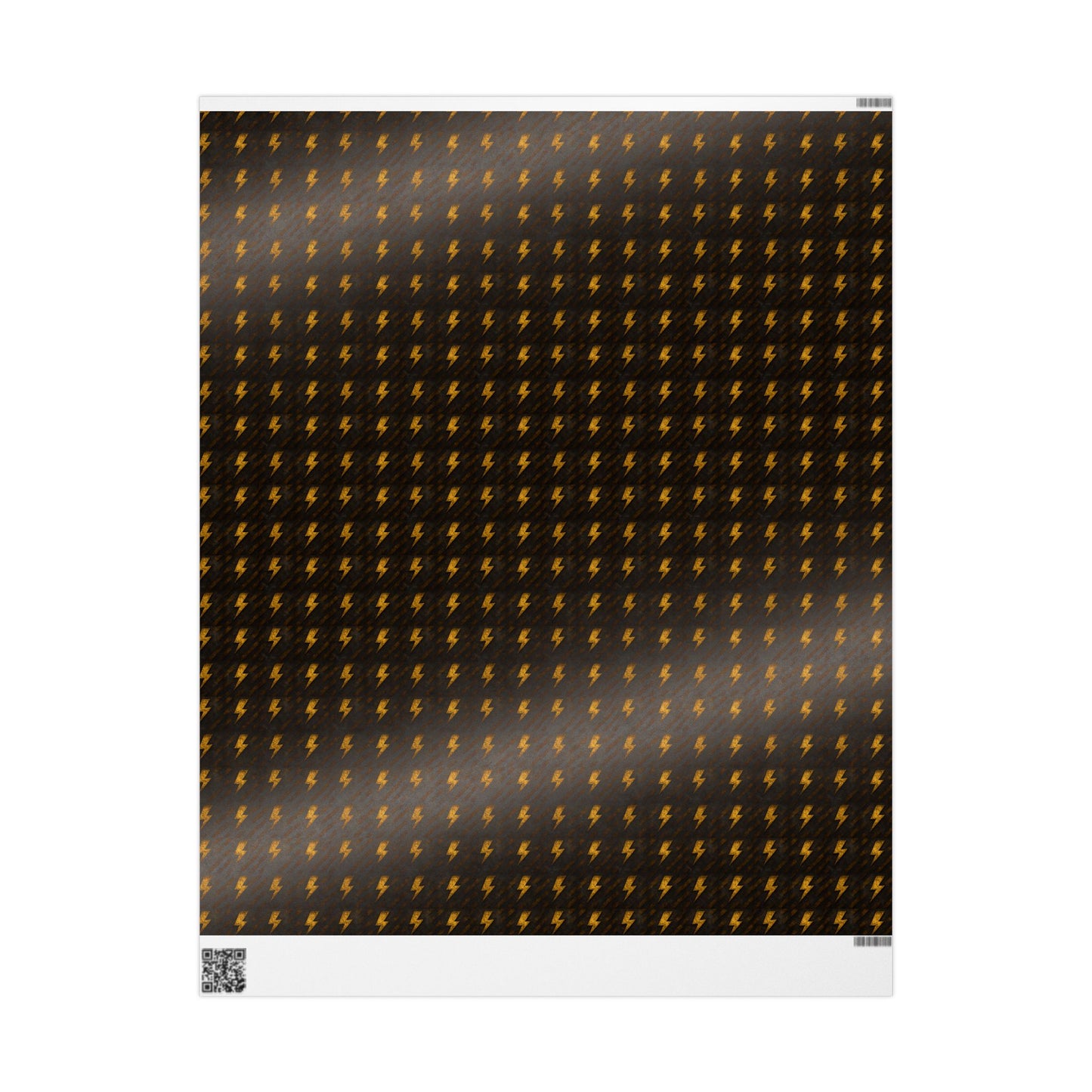 Rockstar Lightning Bolt Stars wrapping paper | Holiday Gift Wrap, Dark Teal Red Gold