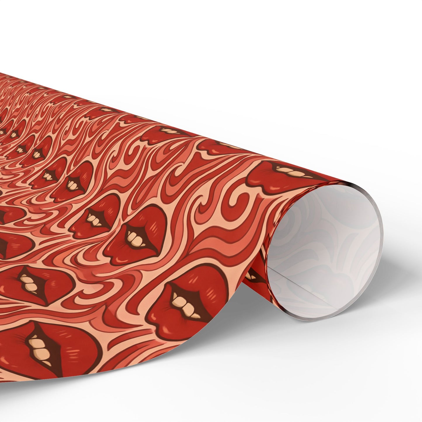 Lips Wrapping Papers | Holiday Candy Pattern