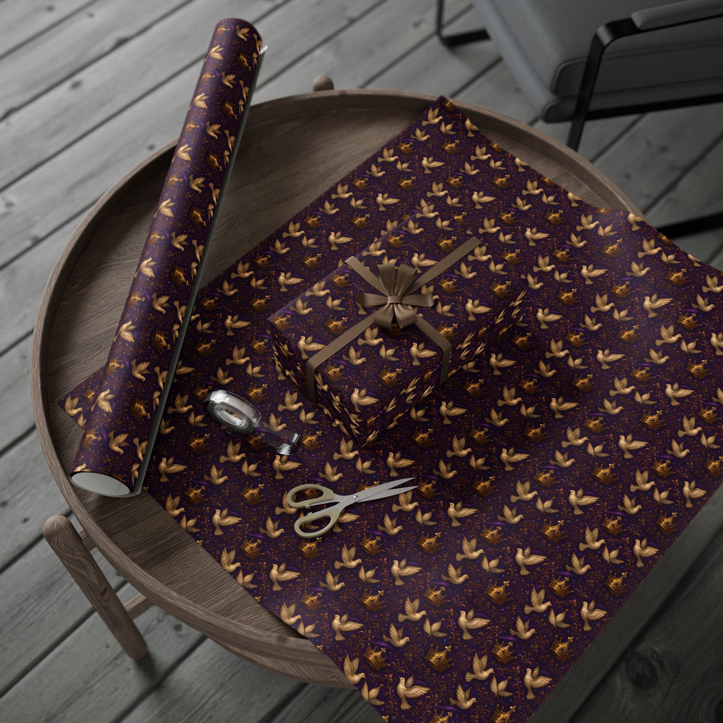Wrapping Papers, Prince Paisley Dove Guitar Pattern, Gift Wrap Roll for Holidays, Birthdays, Special Occasions, Musician Gift Wrap, Unique