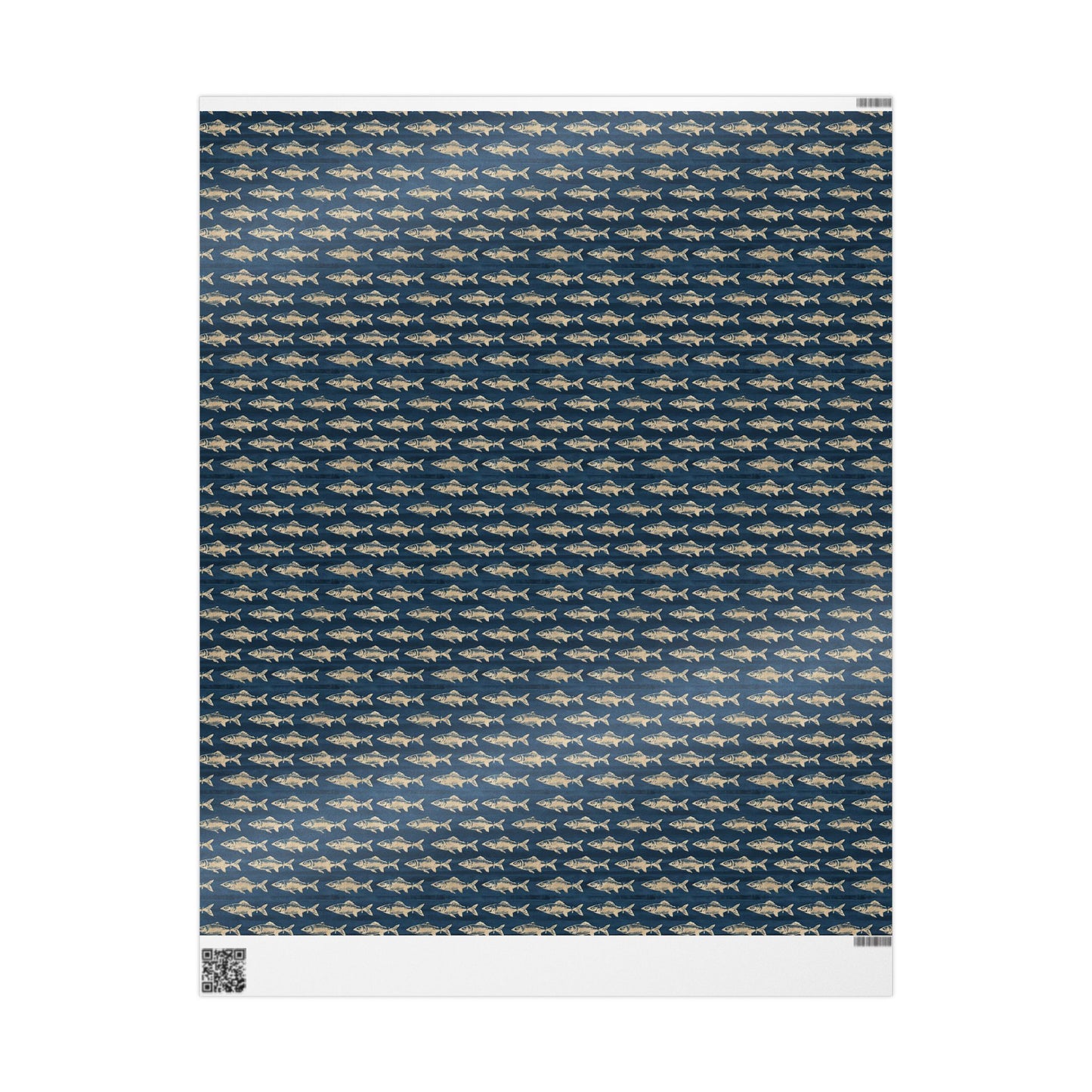 Vintage Fish Wrapping Papers, Nautical Gift Wrap, Ocean Themed Craft Paper, Fish Patterned Gifts, Under the Sea Packaging Supplies