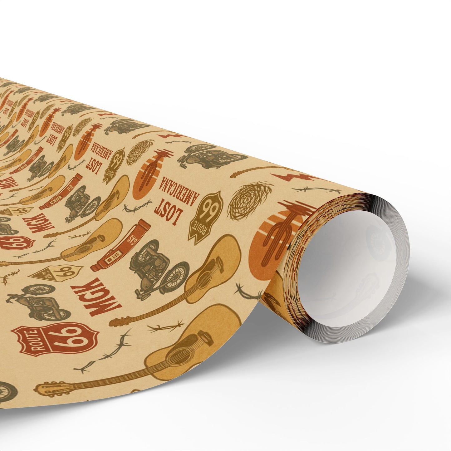 Copy of Wrapping Papers, MGK Lost Americana wrapping paper - Wrap, Music Lover Christmas Birthday Party Decor, Gift Wrap Roll, DIY Crafts,
