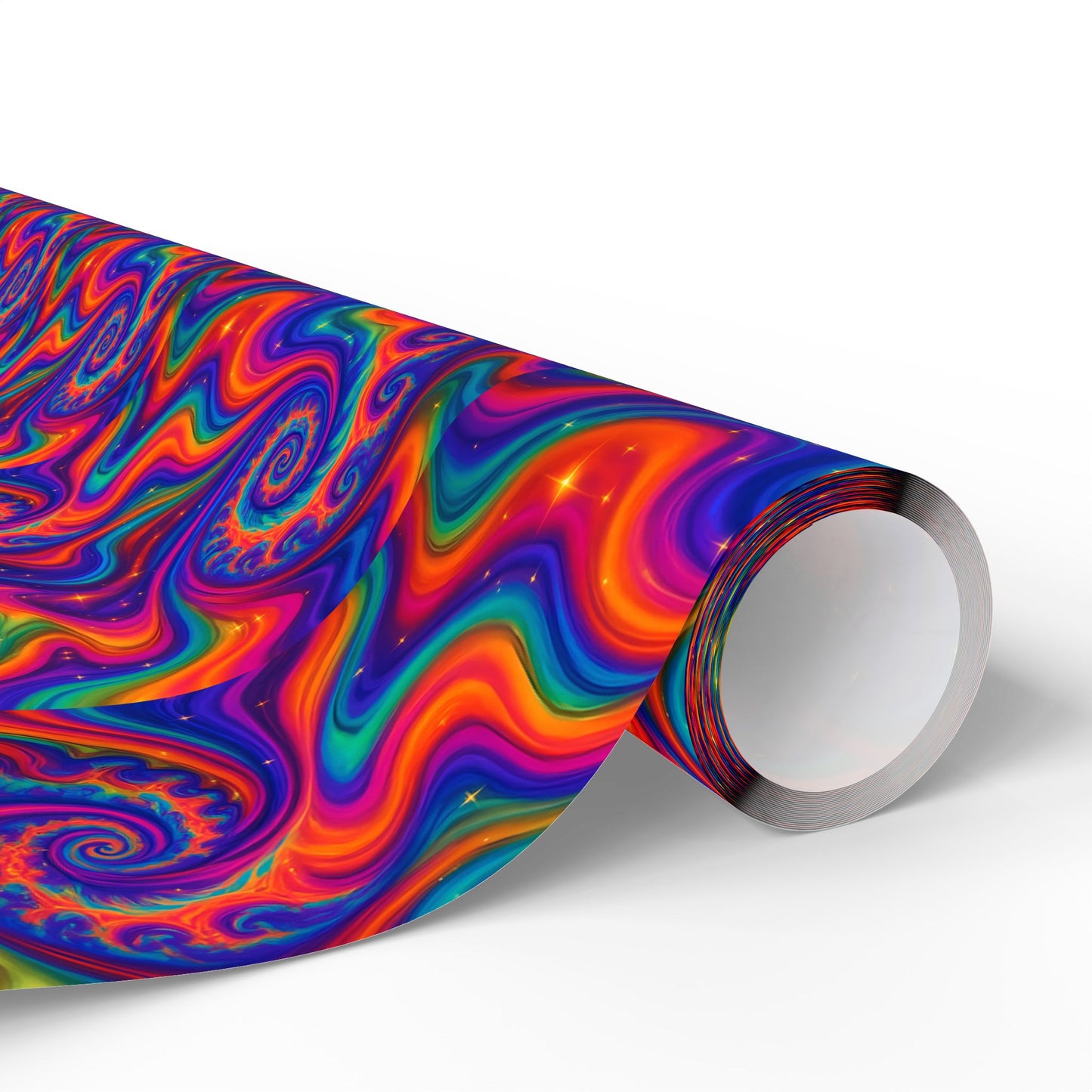 Psychedelic rockstar inspired Wrapping Papers, Gift Wrap Sheets for Music Lovers, Unique Holiday Gift Packaging, Music Themed