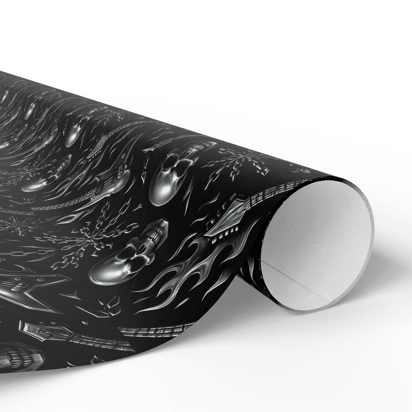 Metallicaa Wrapping Paper, Music Themed Gift Wrap, Rock Band Design, Heavy Metal Christmas Paper, Unique Holiday Packaging,