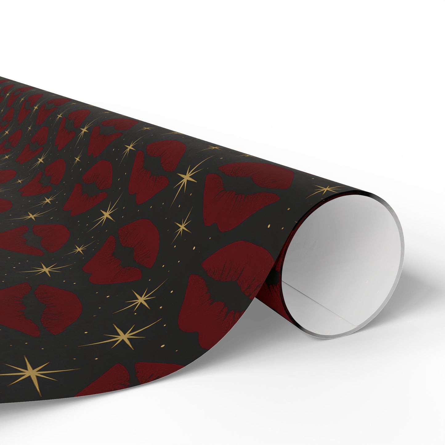 Stones lips  Wrapping Papers | Holiday Candy Pattern