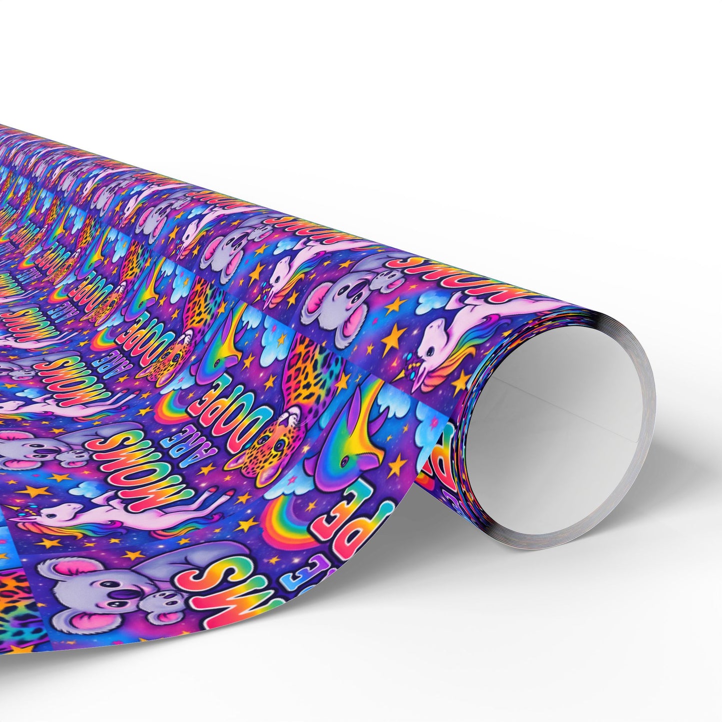 Wrapping Paper, Moms are dope The Heist Club Gift Wrap, Christmas Holiday Present Decoration, Birthday Party