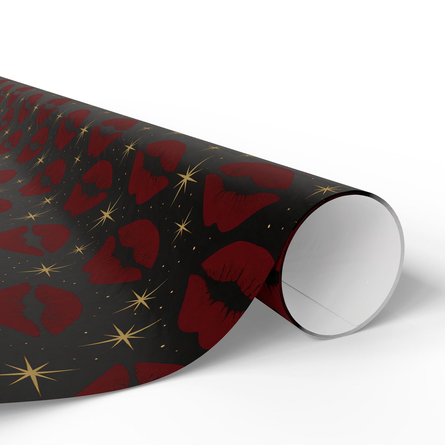 Stones lips  Wrapping Papers | Holiday Candy Pattern