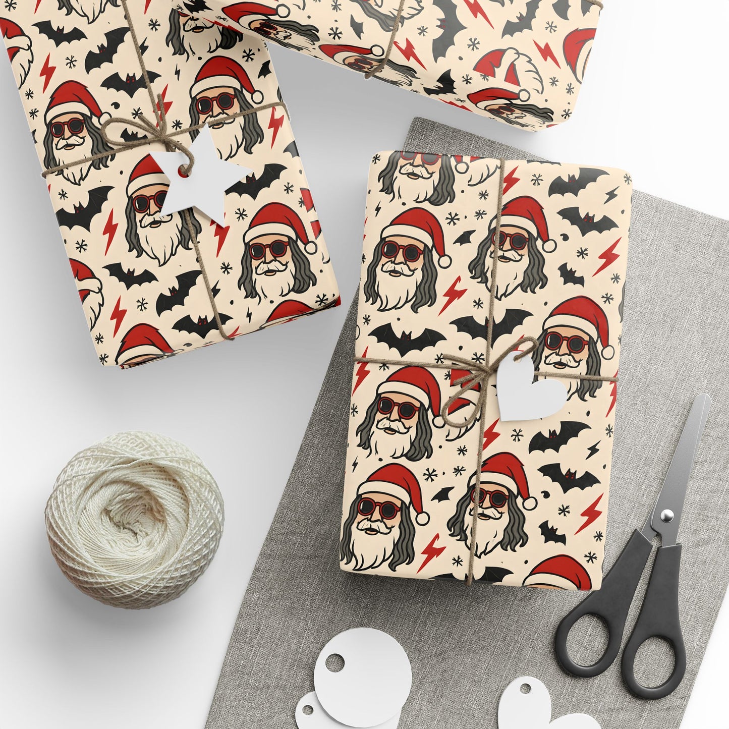 Ozzy Wrapping Papers, Gift Wrap Sheets for Music Lovers, Unique Holiday Gift Packaging, Music Themed