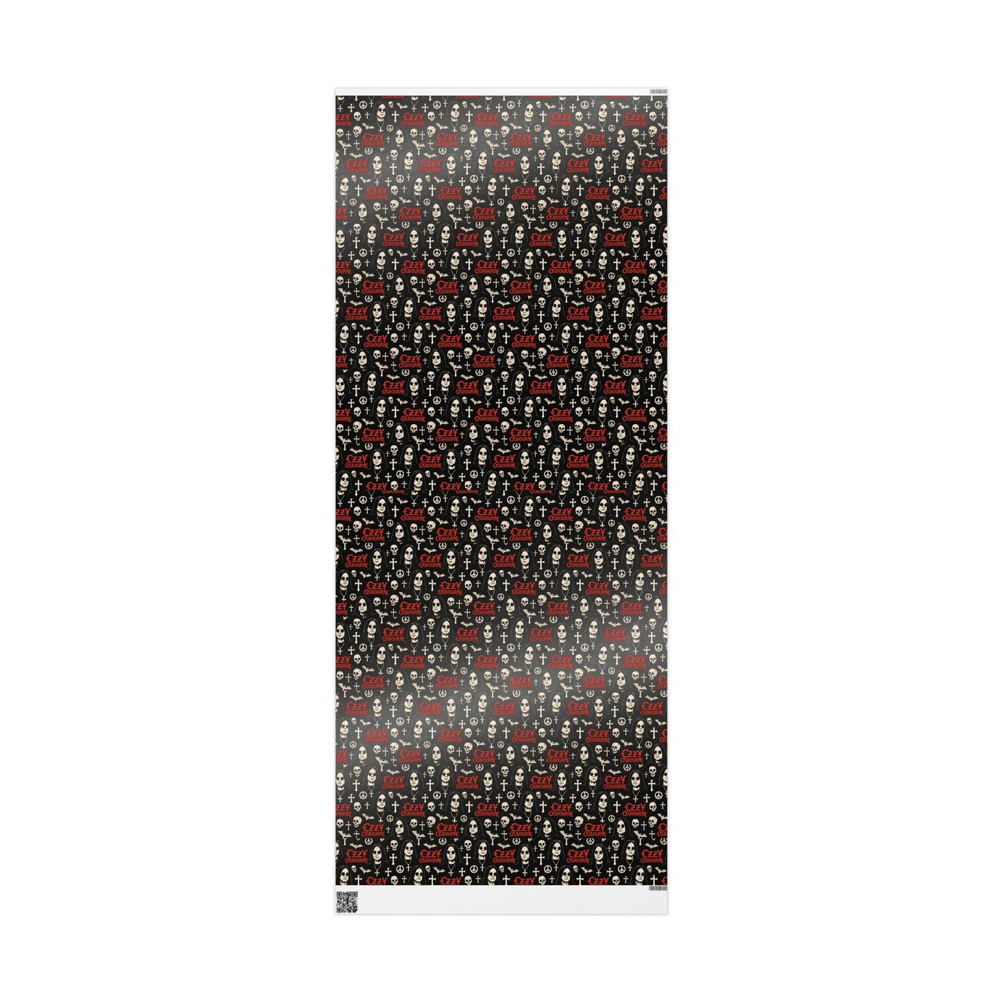 Wrapping Papers, Oz Gift Wrap, Rock Music Fan Present Wrap, Heavy Metal Wrapping Paper, Music Lover Holiday Gift Wrap, Unique