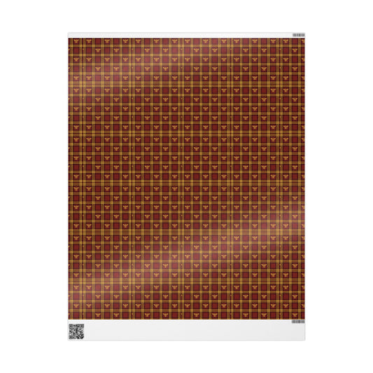 Hornet Wrapping Paper Set for Gift Wrapping, Birthday, Christmas, Holidays, The Heist Club Colorful Pattern