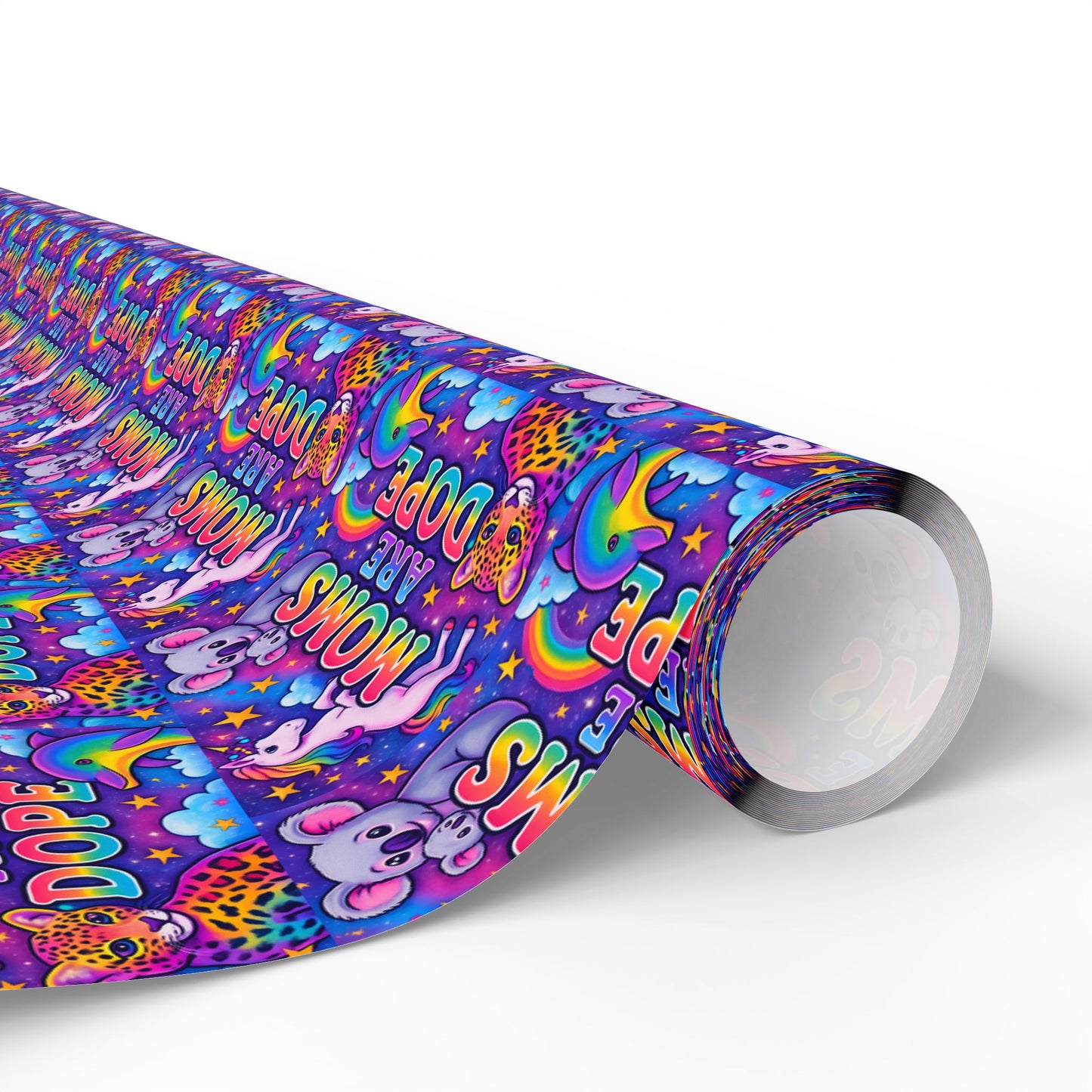 Wrapping Paper, Moms are dope The Heist Club Gift Wrap, Christmas Holiday Present Decoration, Birthday Party